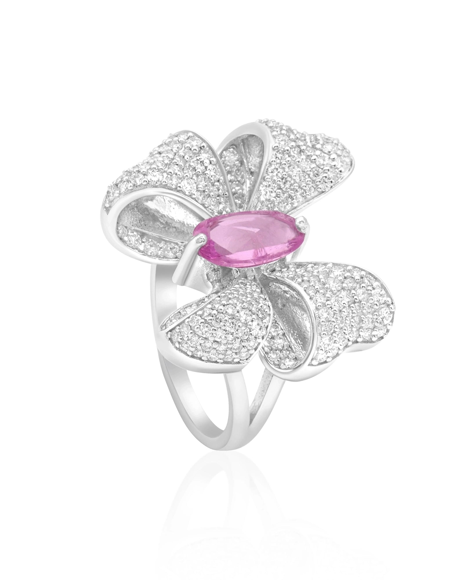 Blush Bow Ring | AMARIS JEWELS | Fine Jewelry 