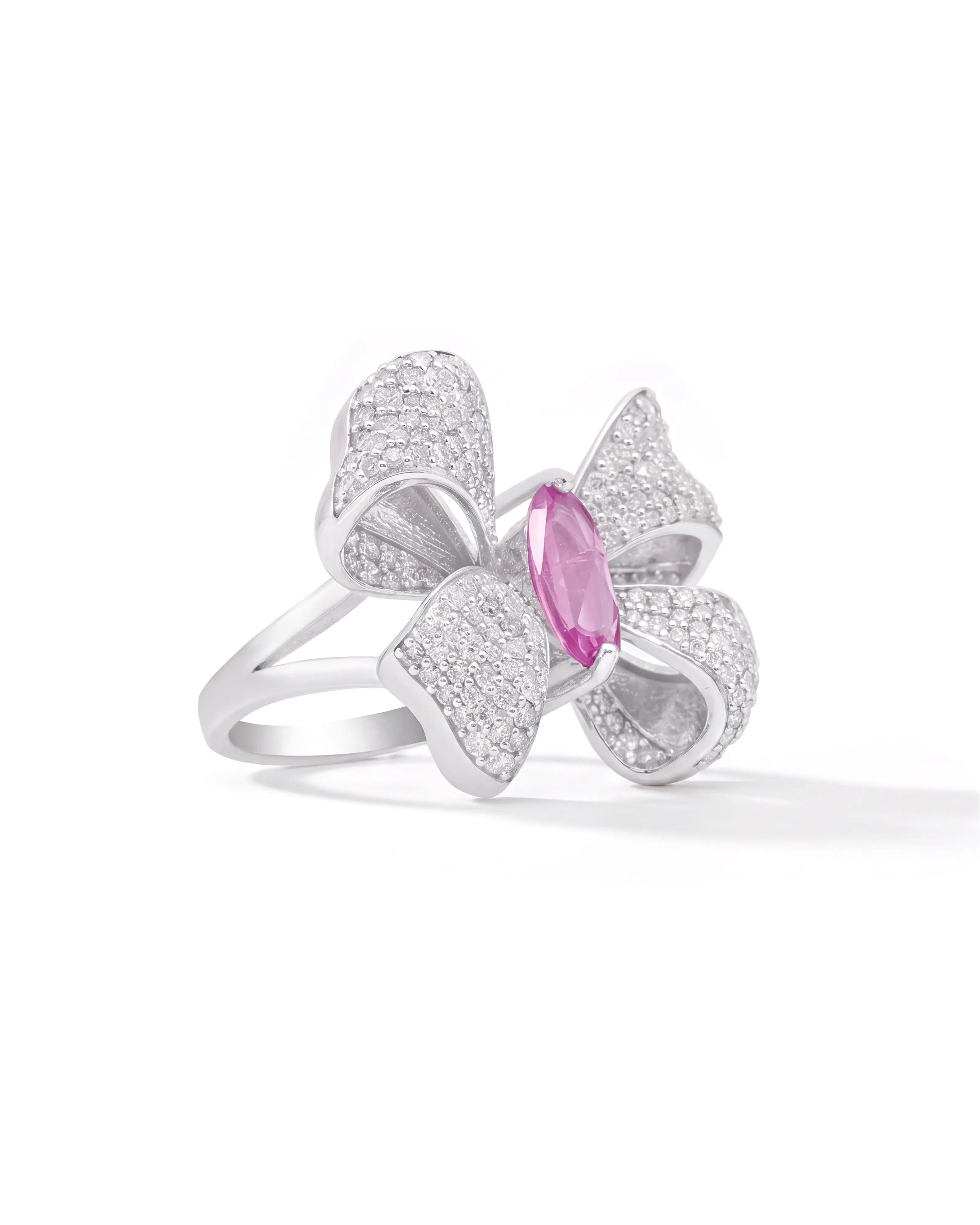 Blush Bow Ring | AMARIS JEWELS | Fine Jewelry