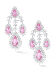 Blush Cascade Earrings | AMARIS JEWELS | Fine Jewelry
