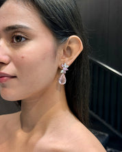 Blush Drop Earrings | AMARIS JEWELS | Fine Jewelry