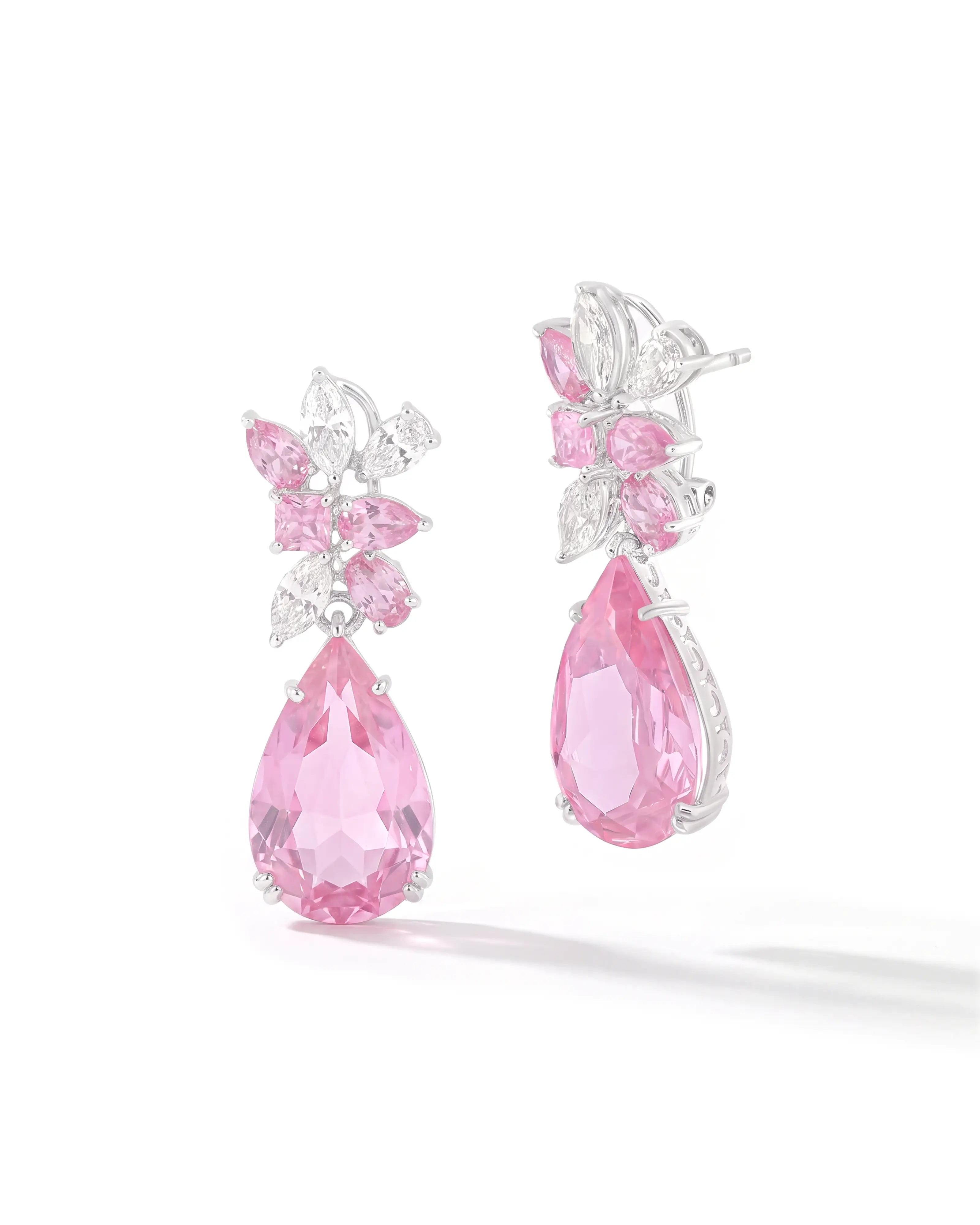 Blush Drop Earrings | AMARIS JEWELS | Fine Jewelry
