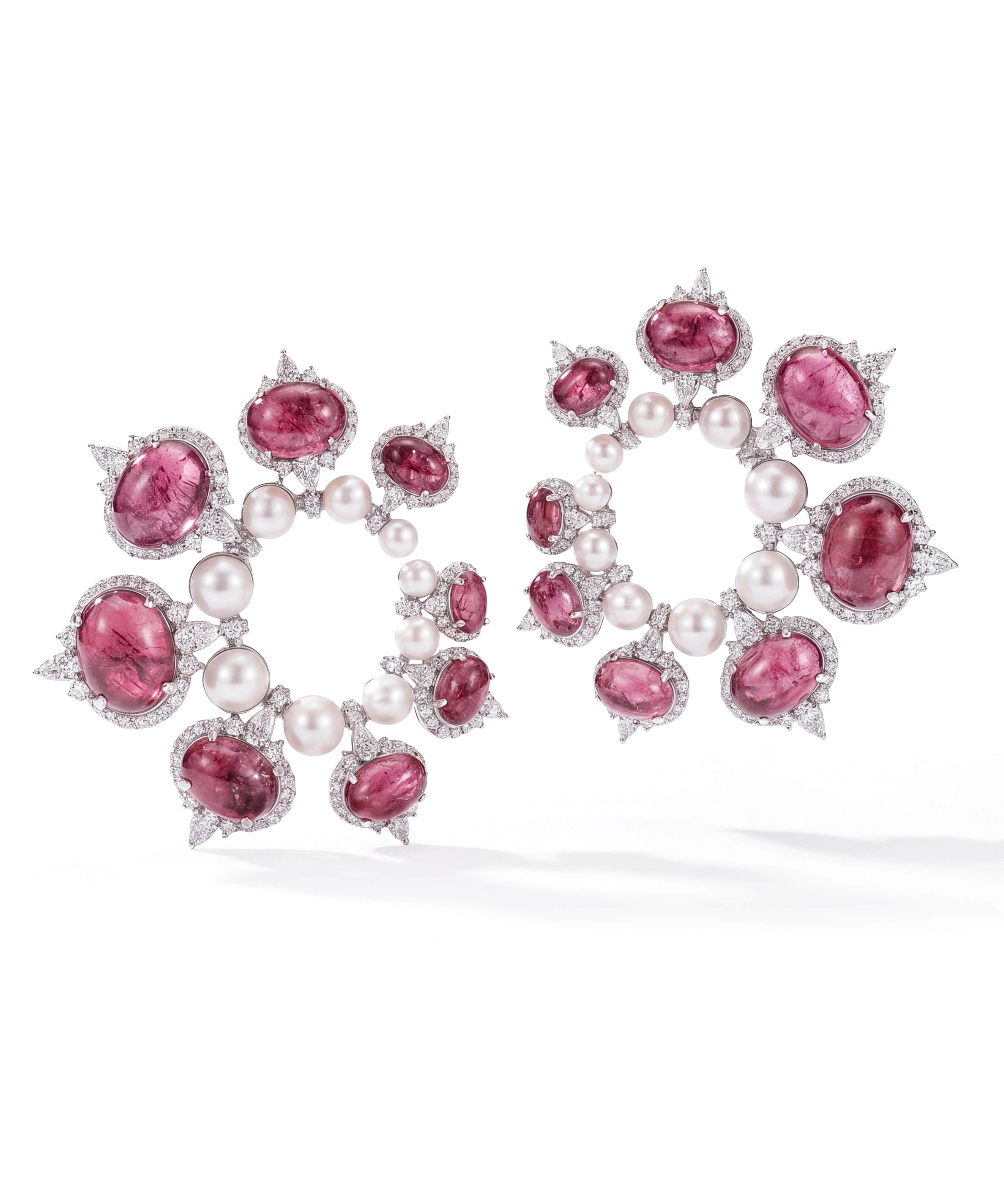 Blush Garden Earrings | AMARIS JEWELS | Fine Jewelry