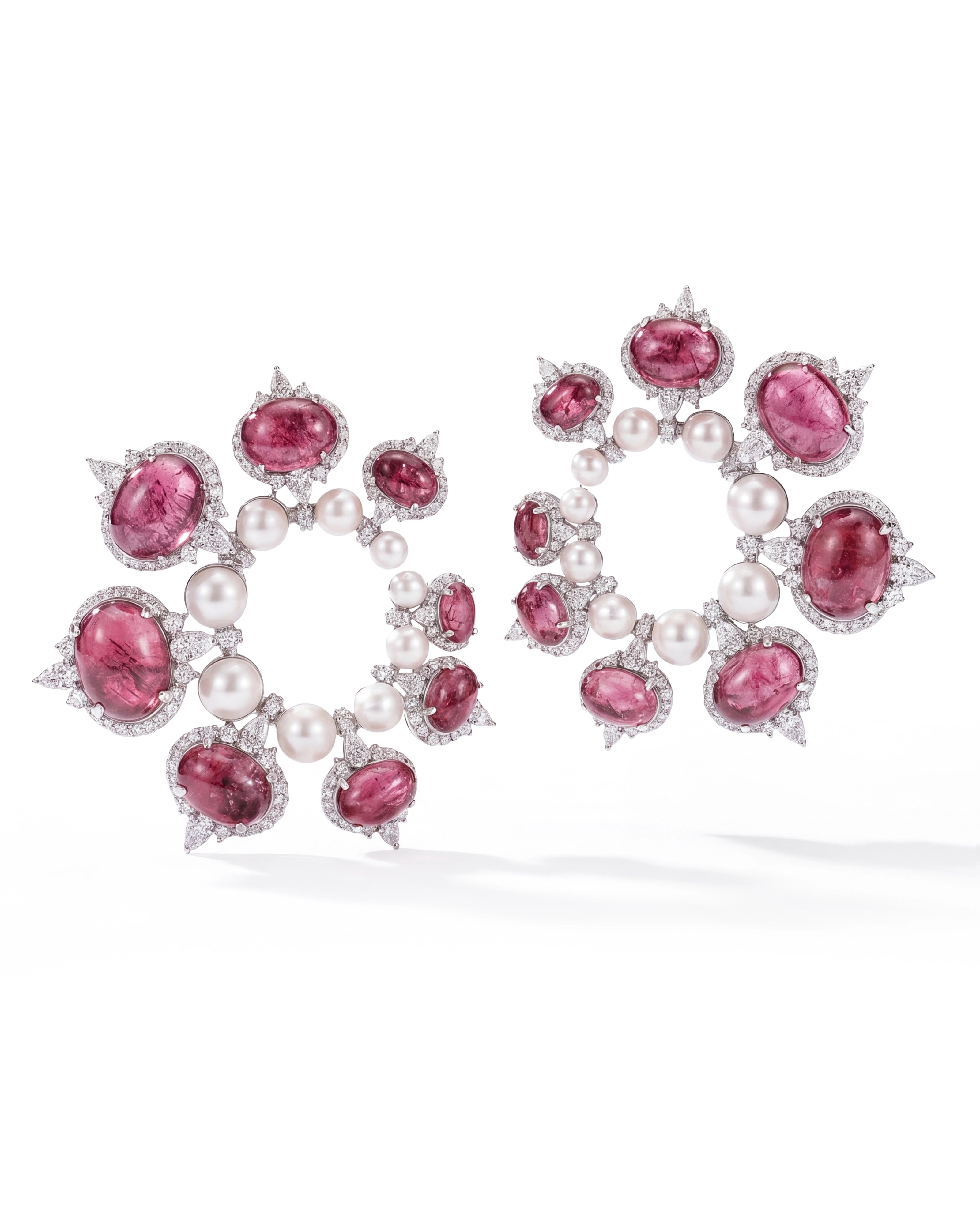 Blush Garden Earrings | AMARIS JEWELS | Fine Jewelry