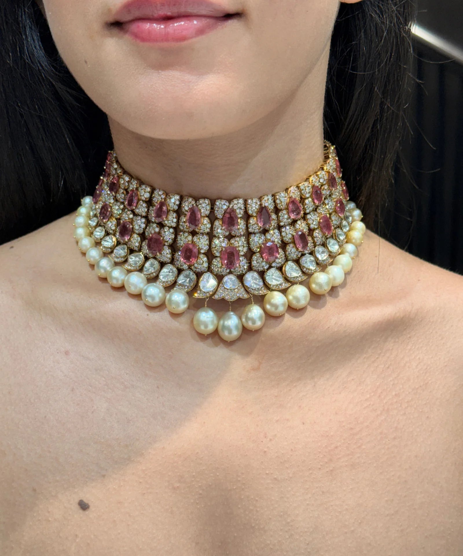 Blush Palais Choker | AMARIS JEWELS | Fine Jewelry