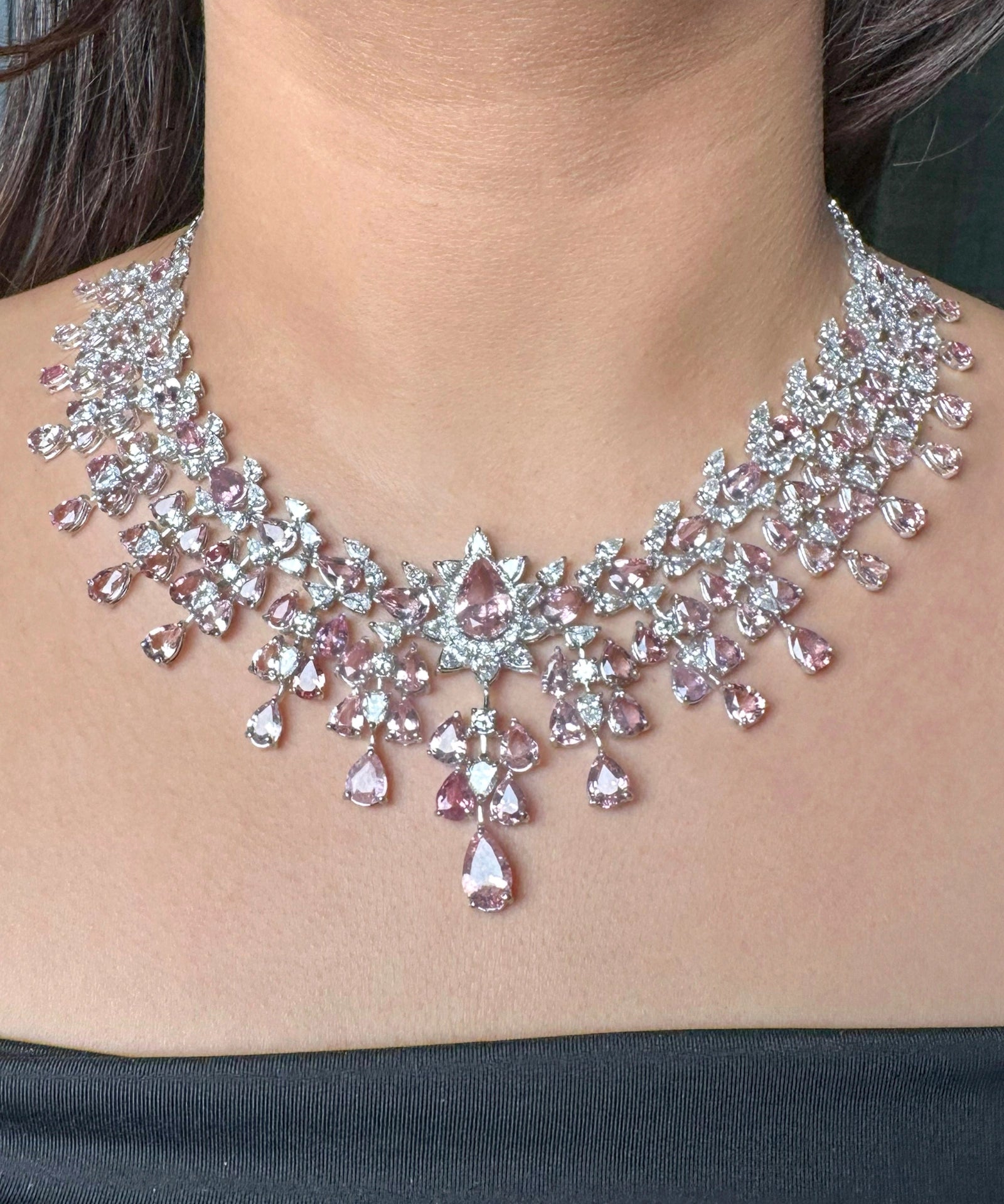 Blush Symphony Necklace | AMARIS JEWELS | Fine Jewelry 