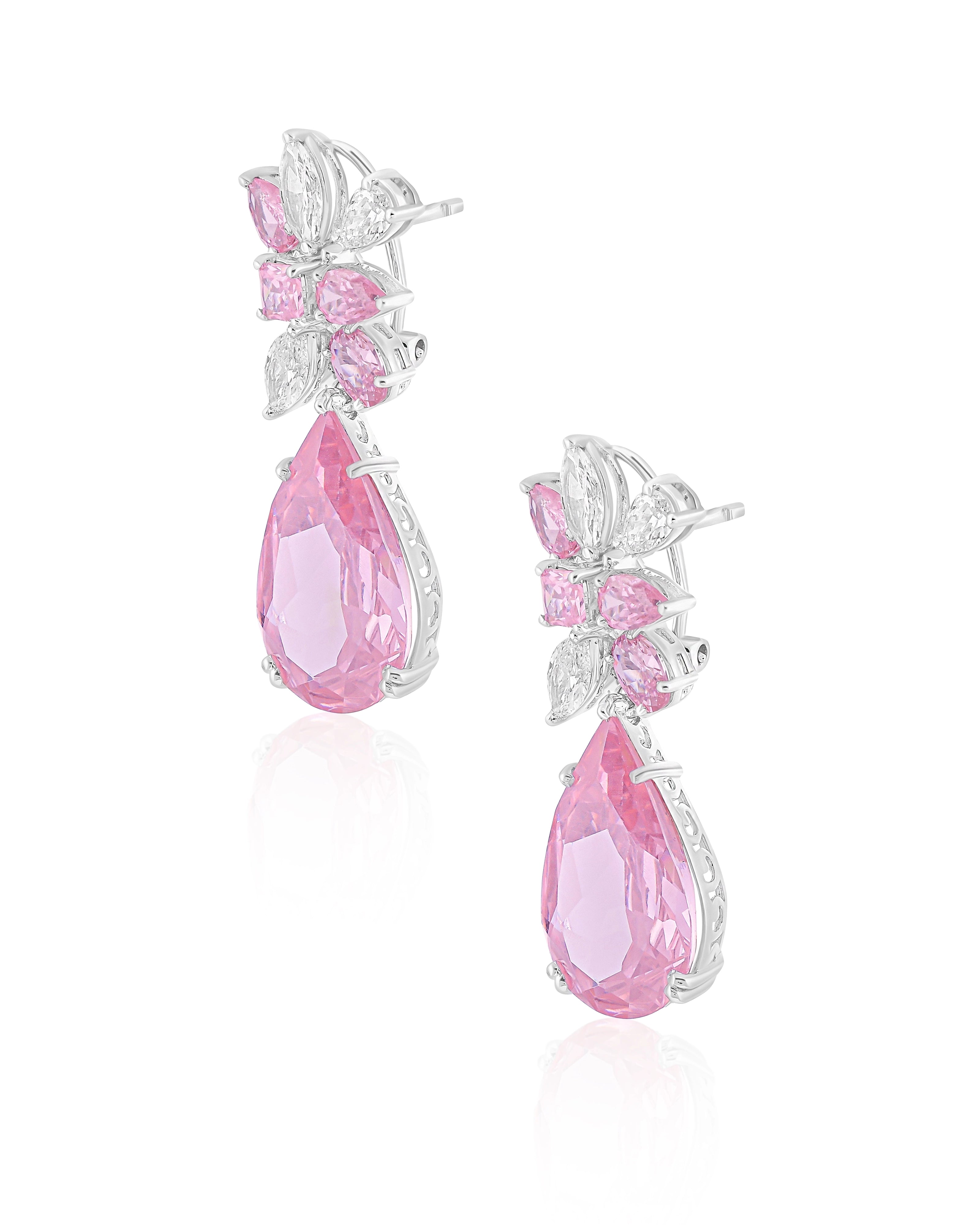Blush Drop Earrings