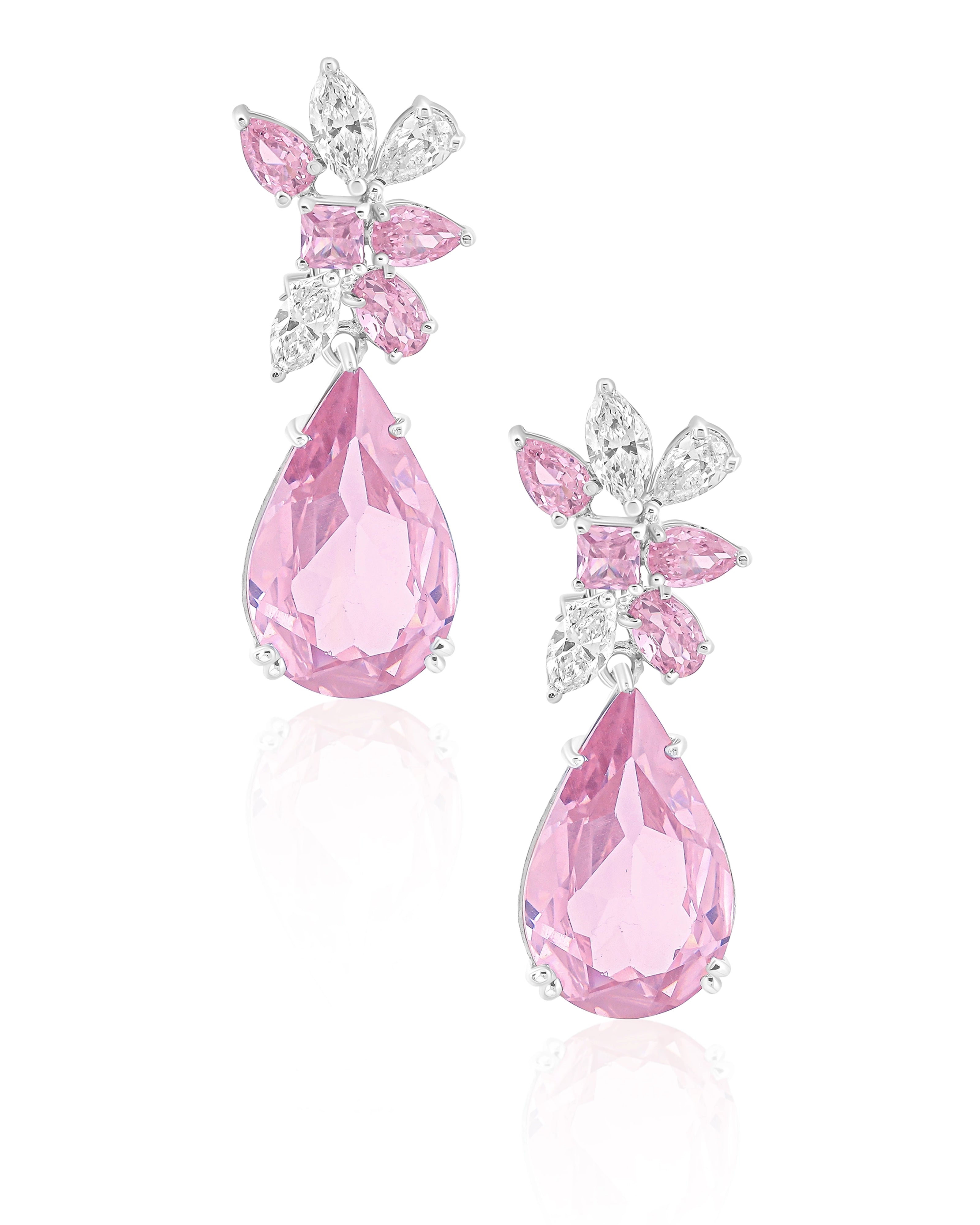 Blush Drop Earrings