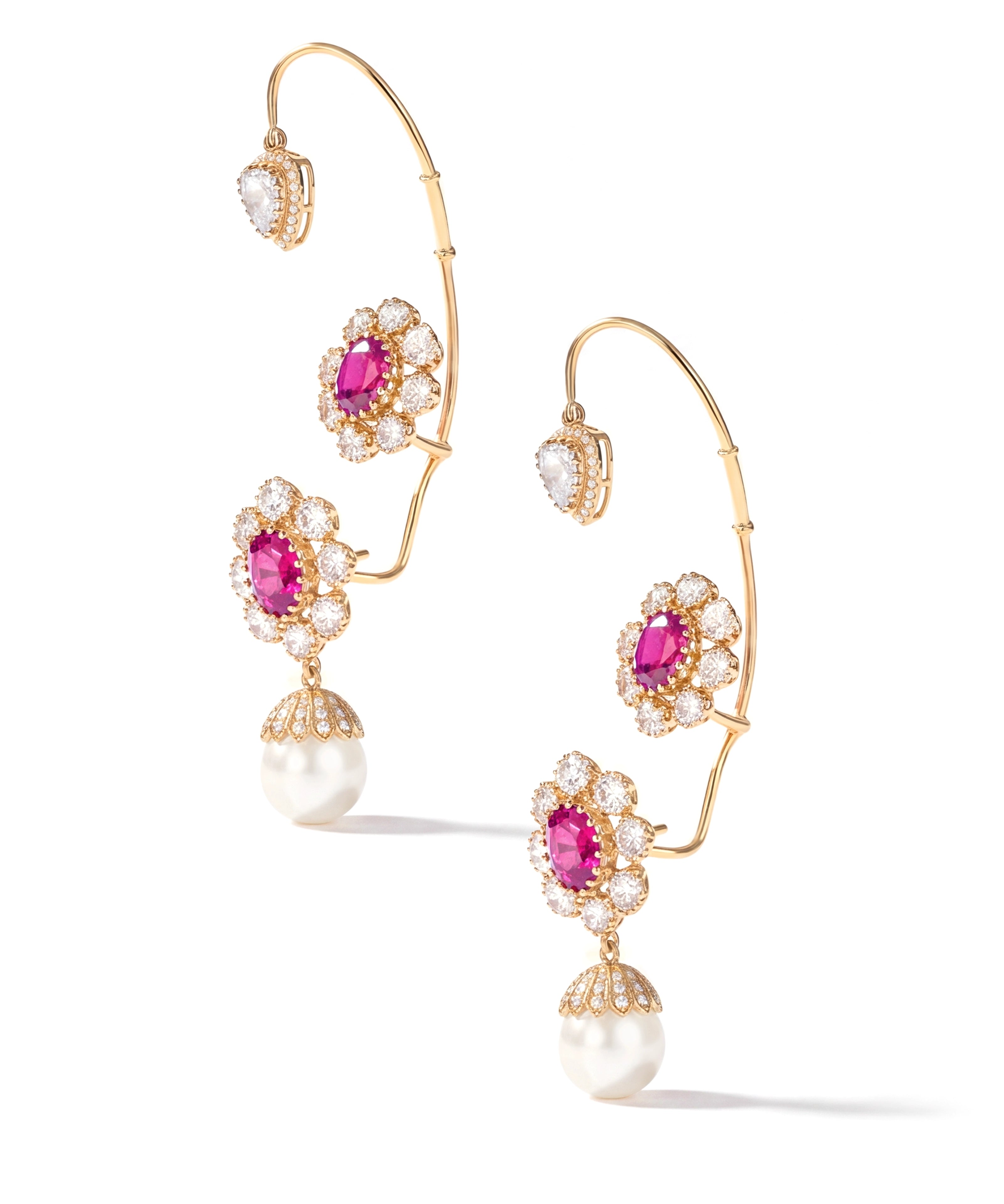 Bombay Raj Earcuffs | AMARIS JEWELS | Fine Jewelry