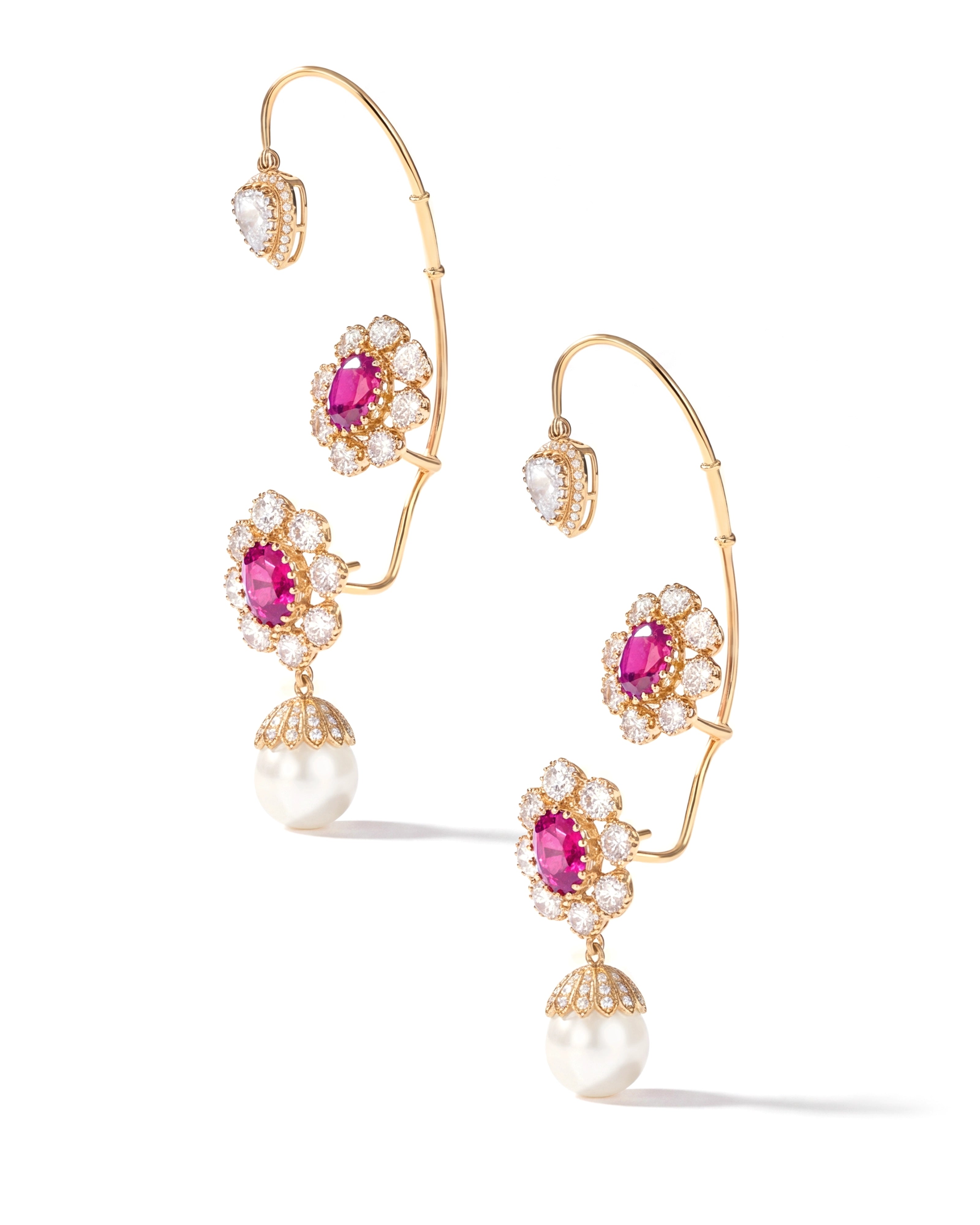 Bombay Raj Earcuffs | AMARIS JEWELS | Fine Jewelry