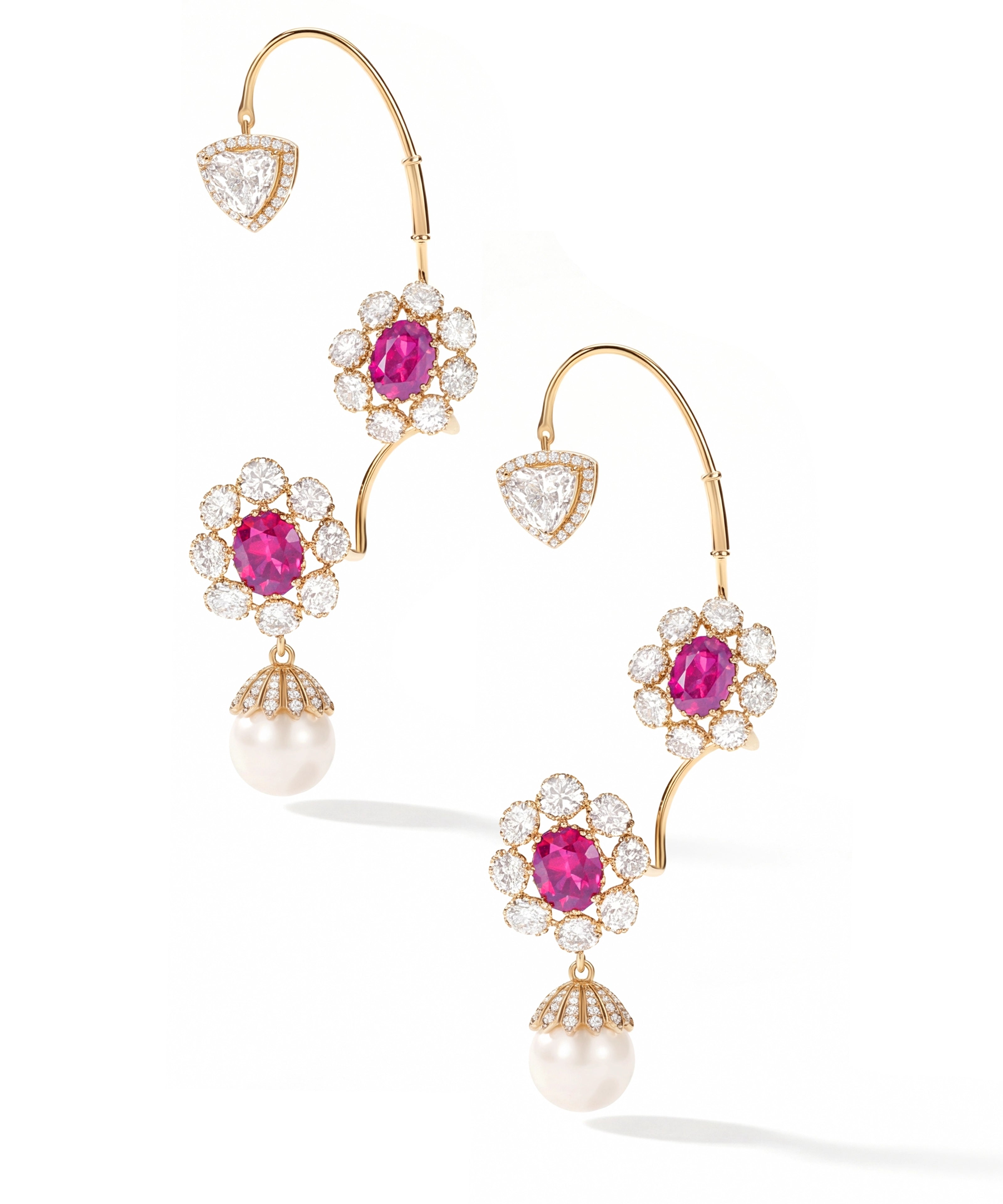 Bombay Raj Earcuffs | AMARIS JEWELS | Fine Jewelry