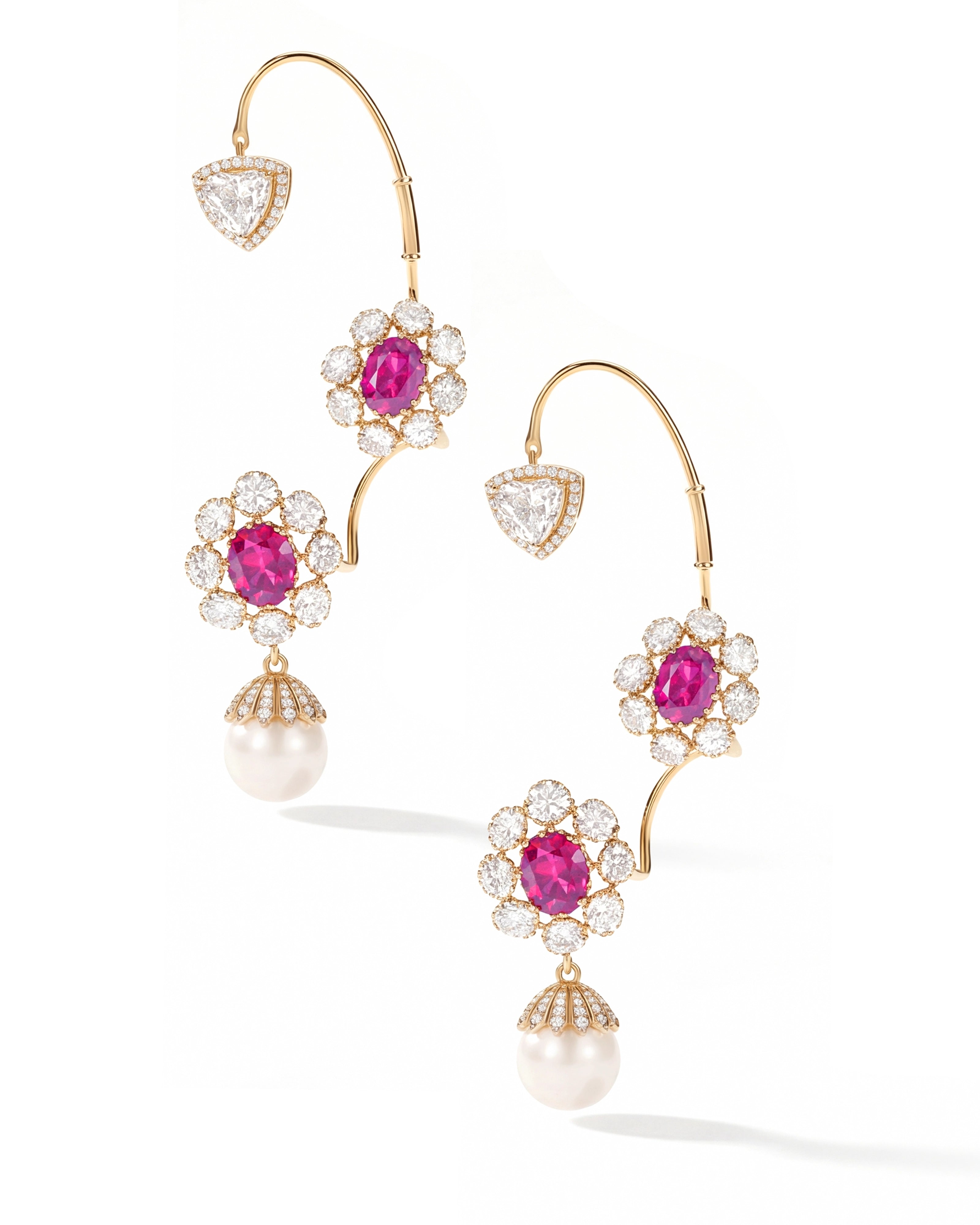 Bombay Raj Earcuffs | AMARIS JEWELS | Fine Jewelry