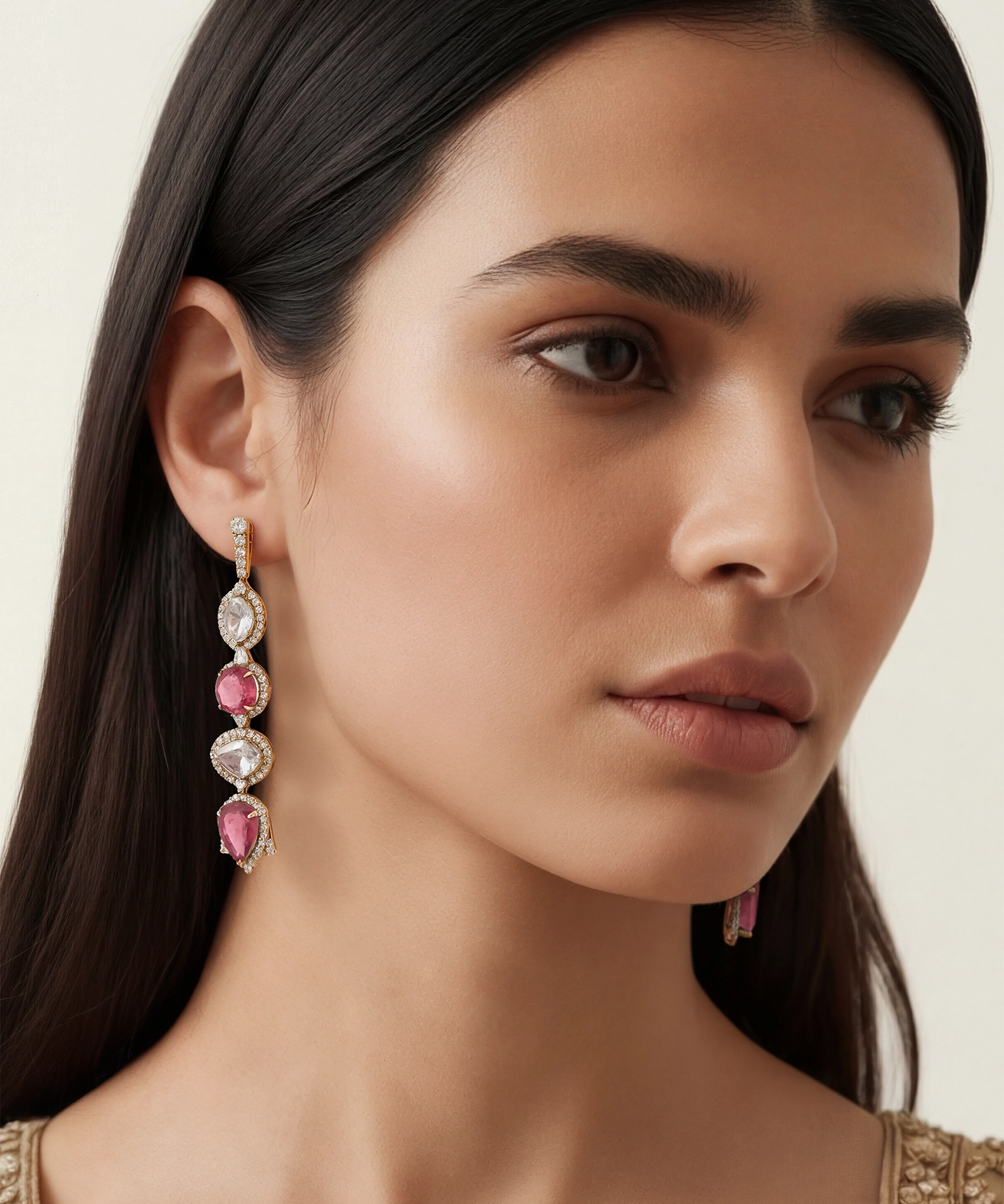 Bombay Raj Earrings 2.0 | AMARIS JEWELS | Fine Jewelry 