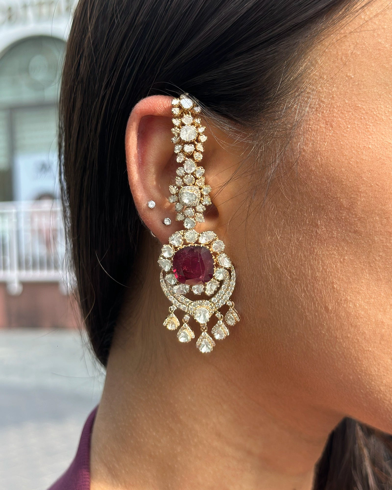 Bombay Raj Earrings | AMARIS JEWELS | Fine Jewelry 