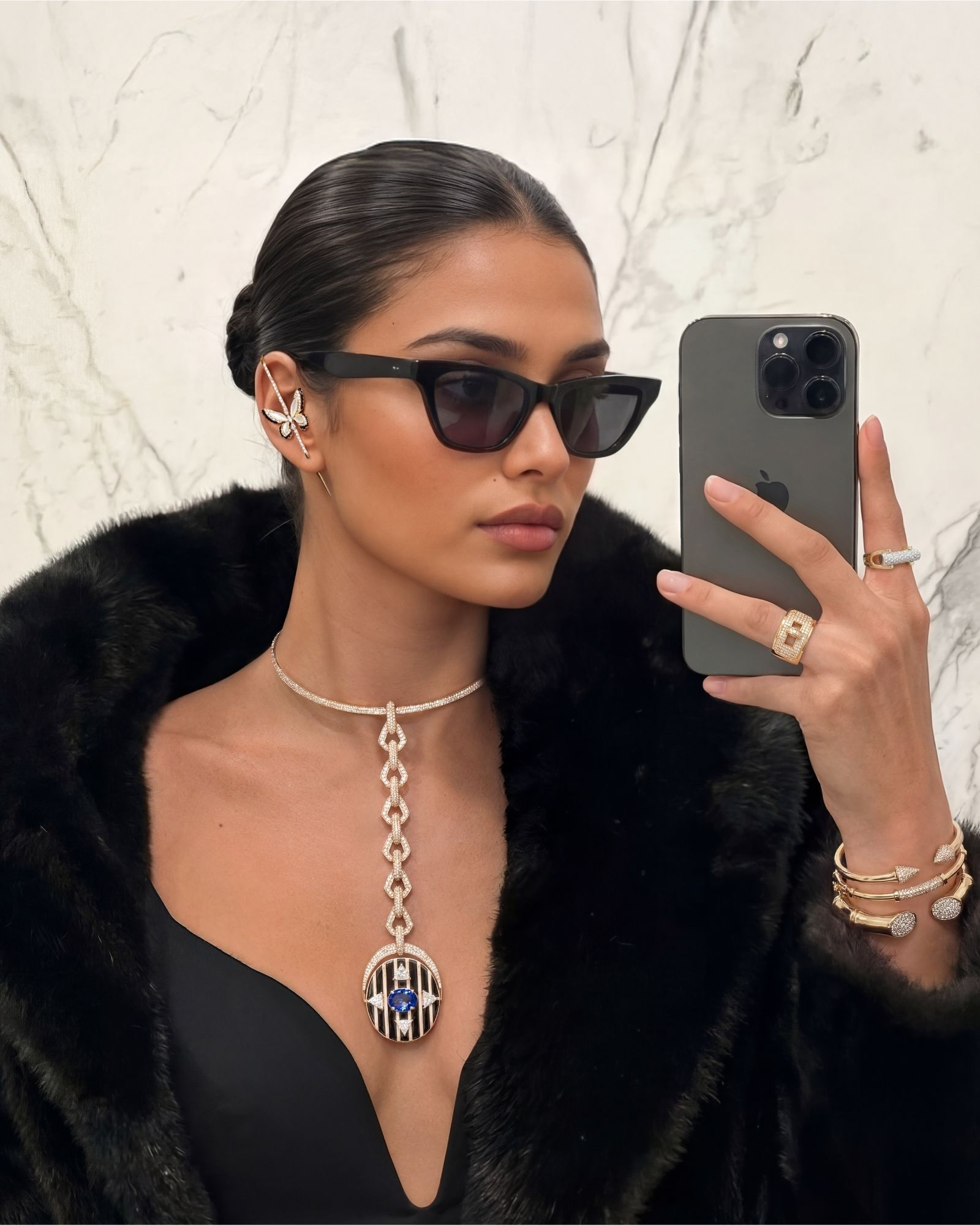 Born to fly Ear Bars | AMARIS JEWELS | Fine Jewelry 