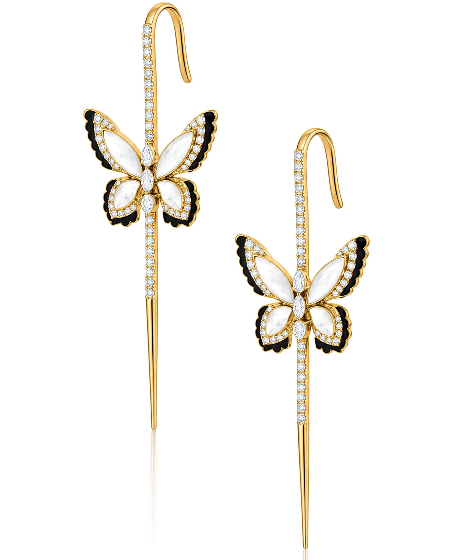 Born to fly Ear Bars | AMARIS JEWELS | Fine Jewelry 