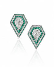 Boss Lady Earrings (Emeralds) | AMARIS JEWELS | Fine Jewelry 