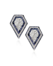 Boss Lady Earrings (Sapphires) | AMARIS JEWELS | Fine Jewelry 