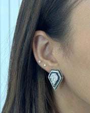 Boss Lady Earrings (Sapphires) | AMARIS JEWELS | Fine Jewelry 