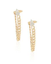 Bougie Chain Loop Earrings | AMARIS JEWELS | Fine Jewelry 