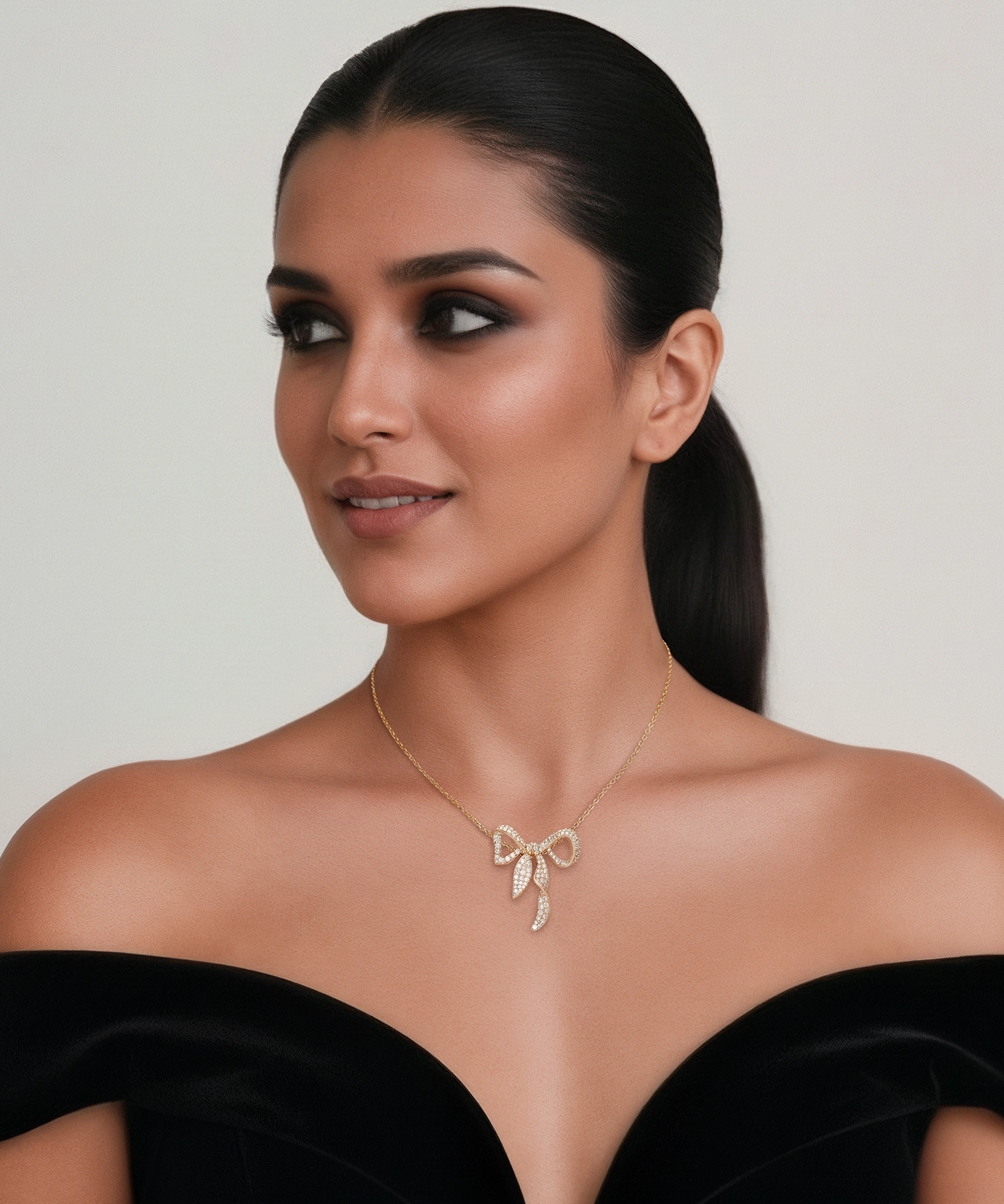 Bow Pendant | AMARIS JEWELS | Fine Jewelry 