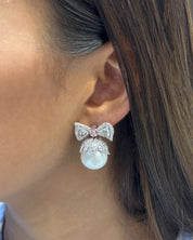 Bow charm Earrings | AMARIS JEWELS | Fine Jewelry 
