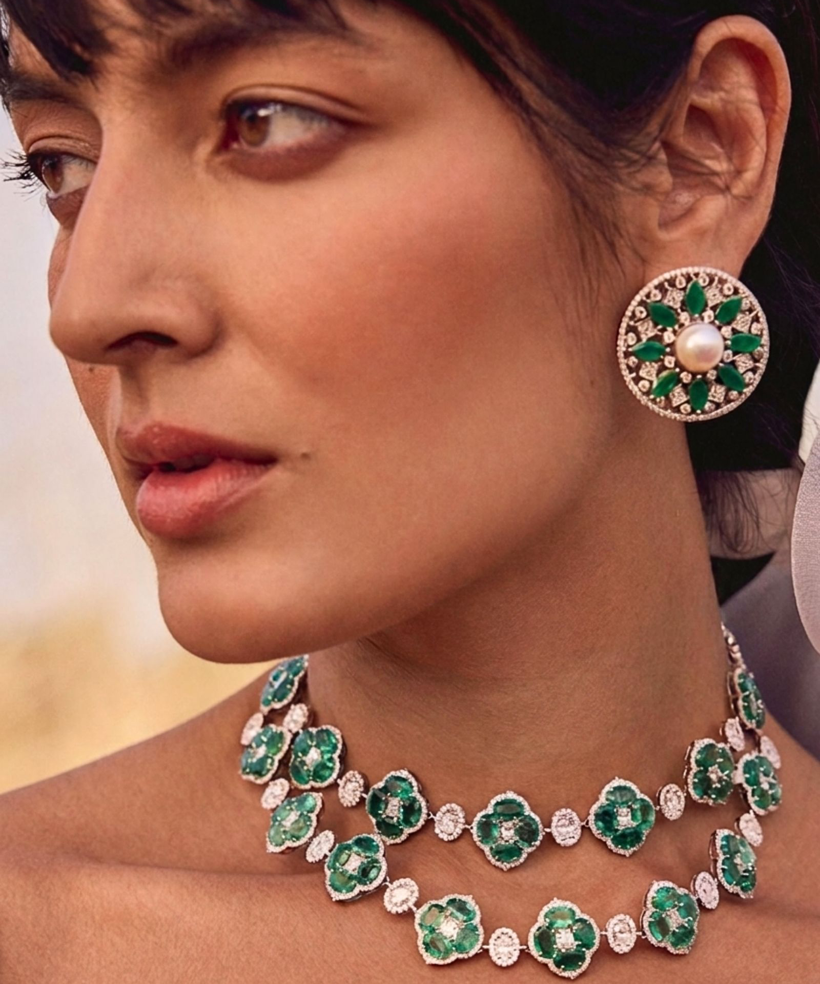 Calliope Duet Necklace | AMARIS JEWELS | Fine Jewelry 