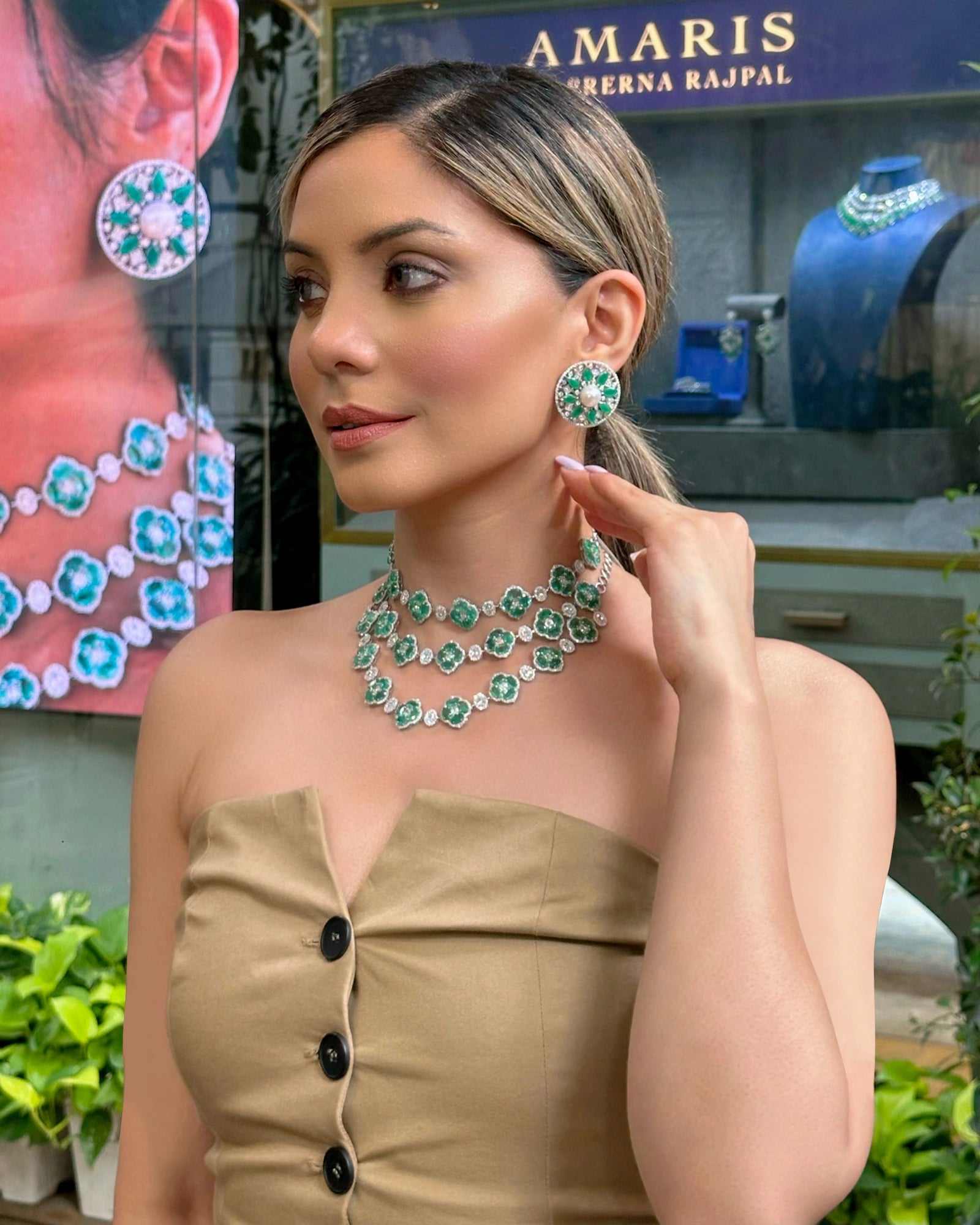 Calliope Duet Necklace | AMARIS JEWELS | Fine Jewelry 