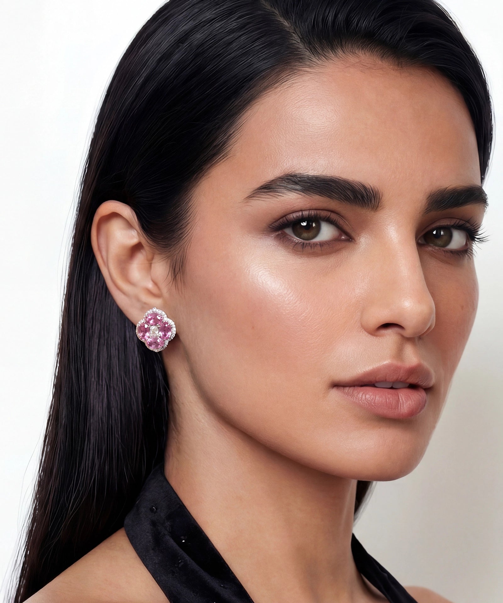 Calliope Mini Tourmaline Studs | AMARIS JEWELS | Fine Jewelry 