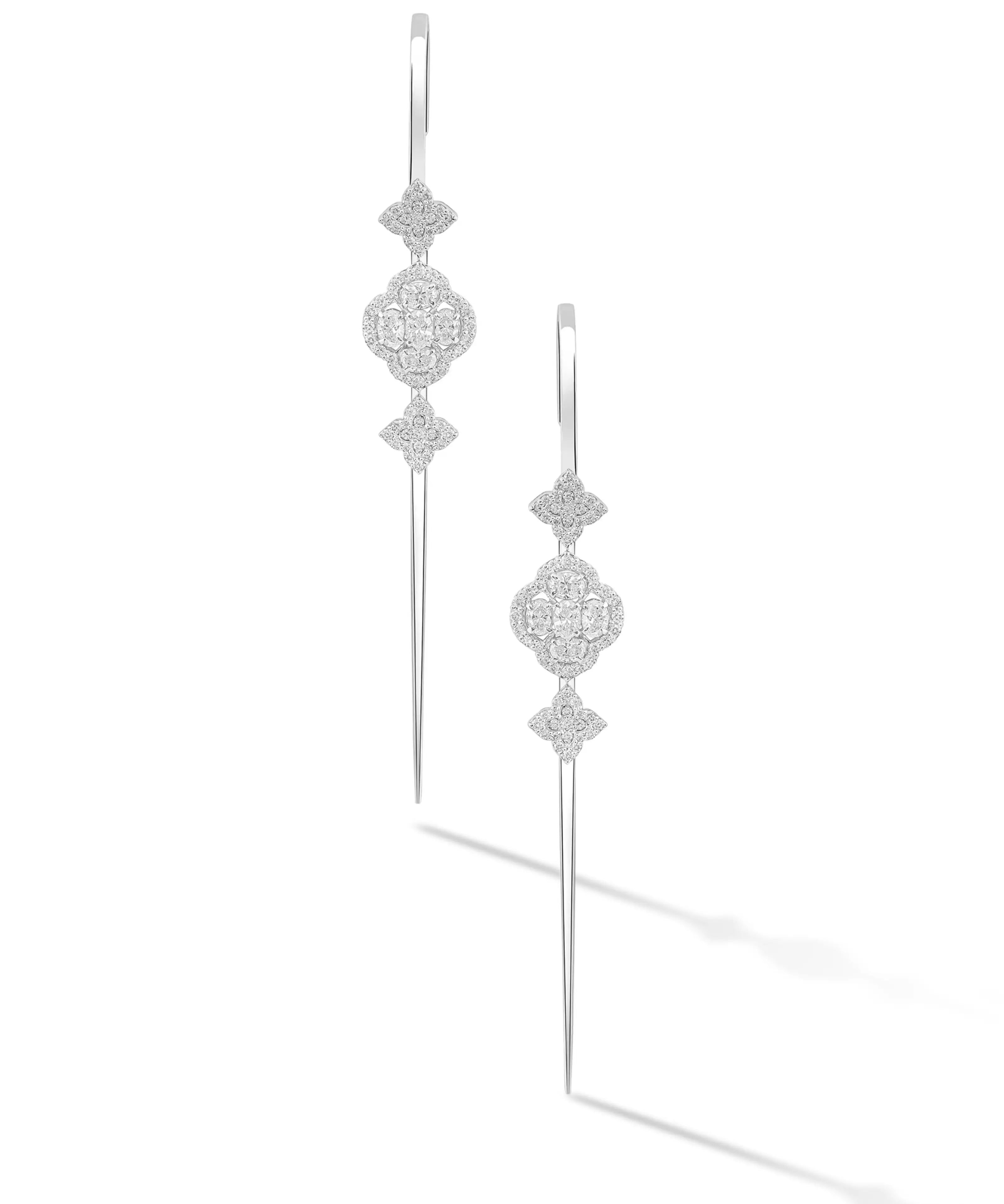 Calliope Sparkle Ear Bars | AMARIS JEWELS | Fine Jewelry