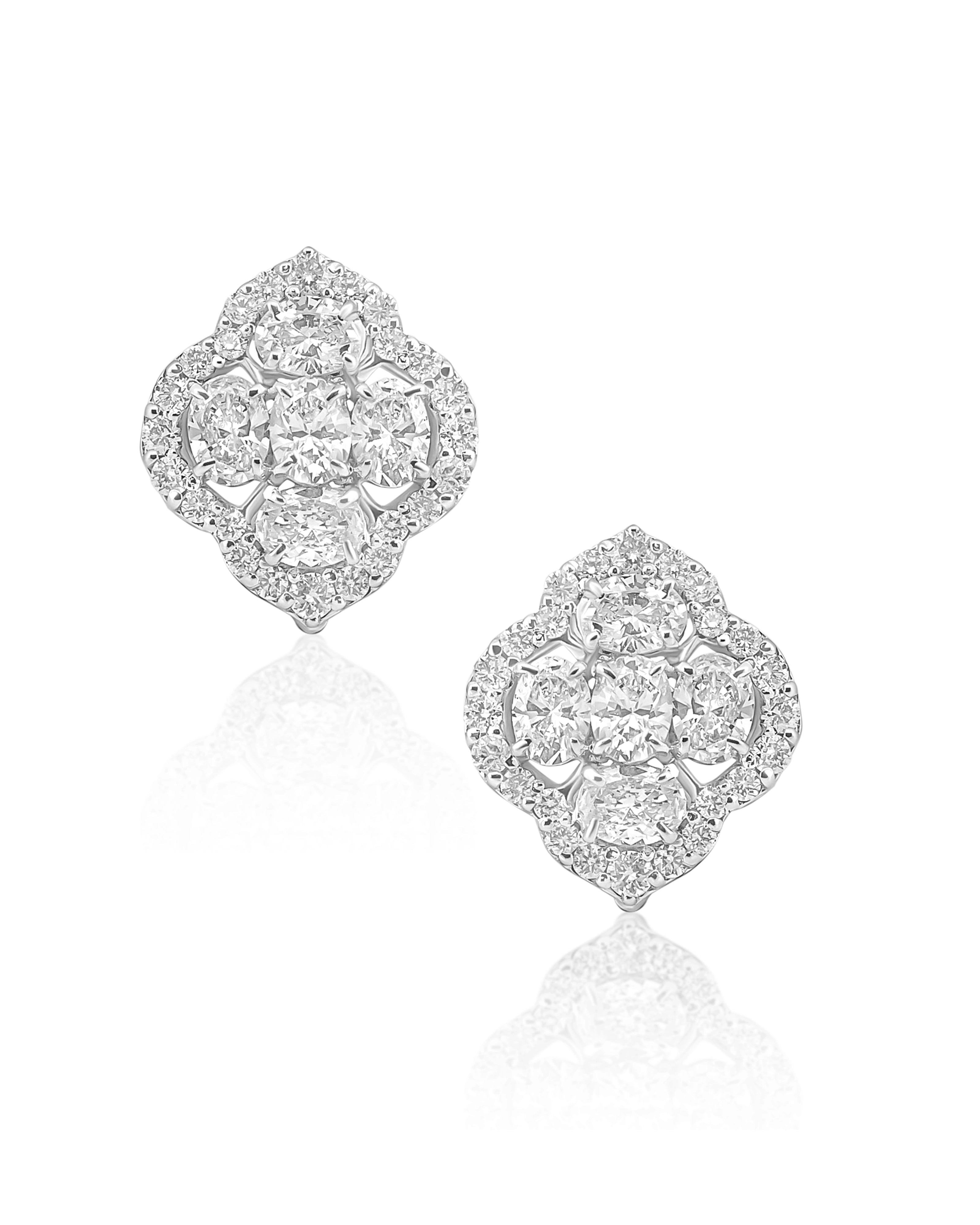 Calliope Sparkle studs | AMARIS JEWELS | Fine Jewelry