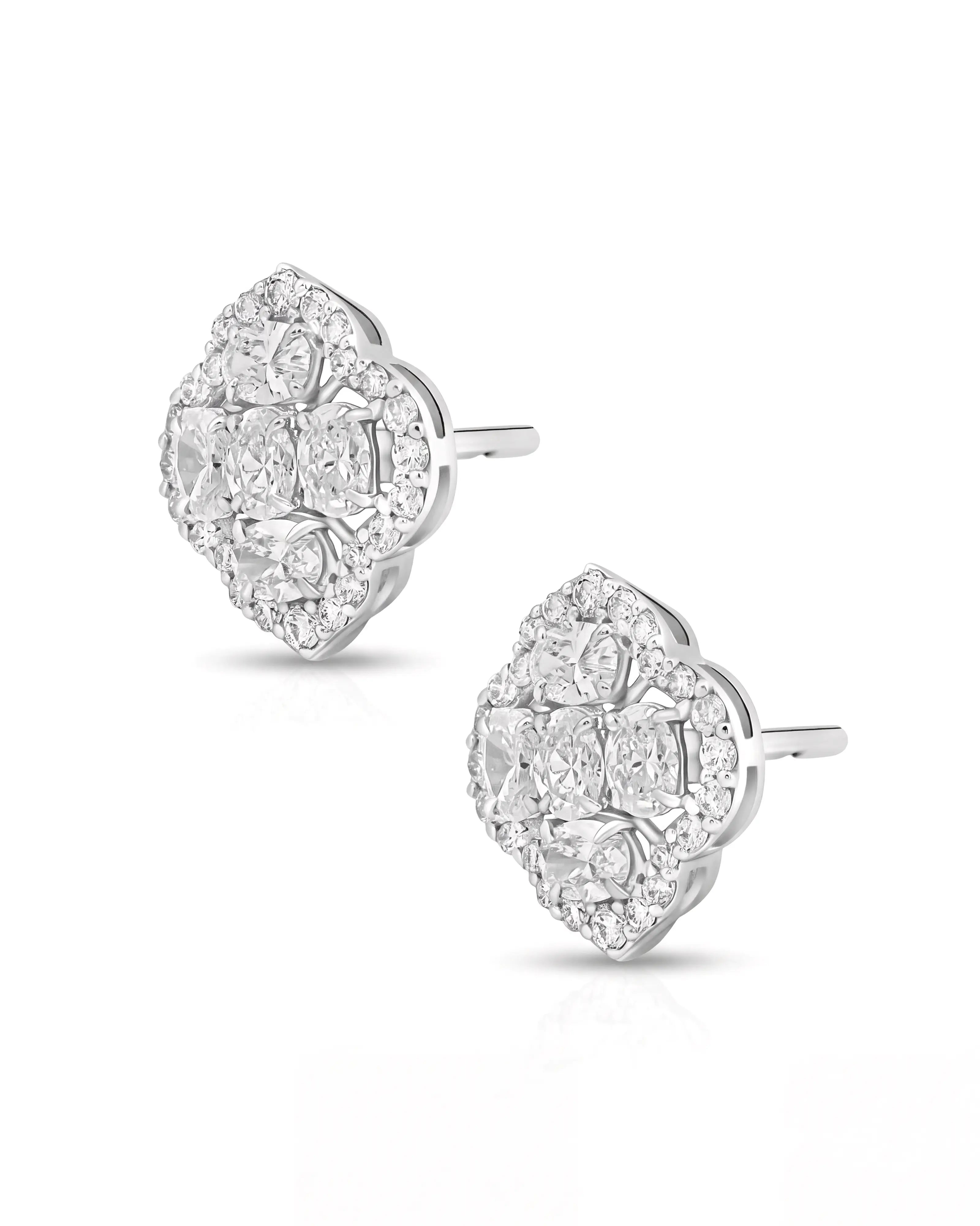 Calliope Sparkle studs | AMARIS JEWELS | Fine Jewelry