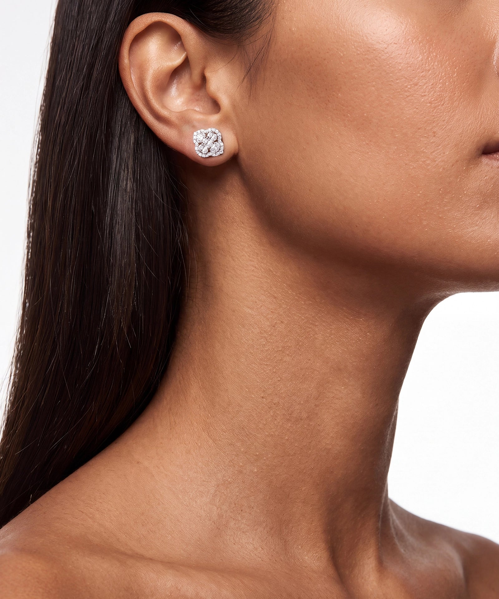 Calliope Sparkle studs | AMARIS JEWELS | Fine Jewelry