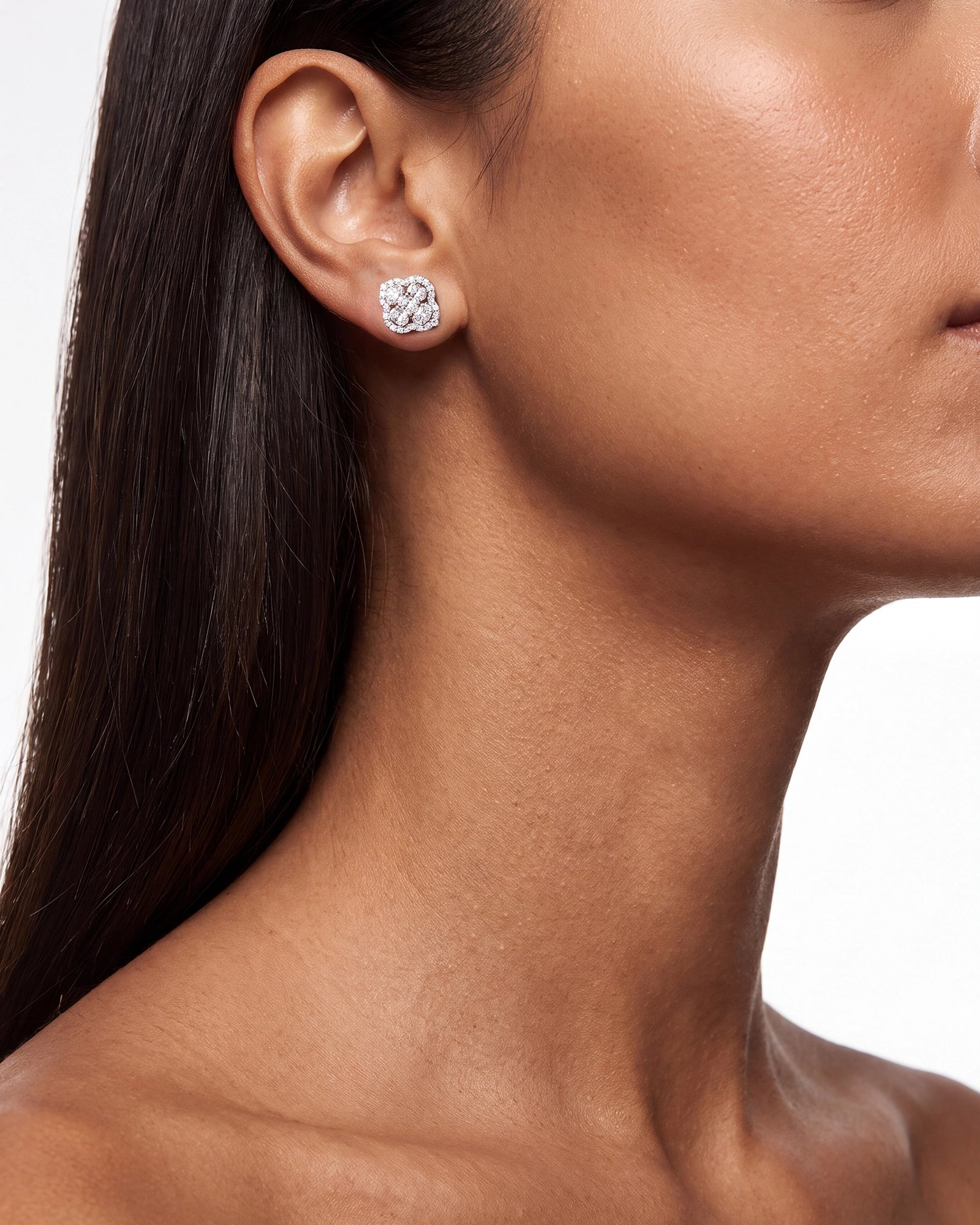 Calliope Sparkle studs | AMARIS JEWELS | Fine Jewelry