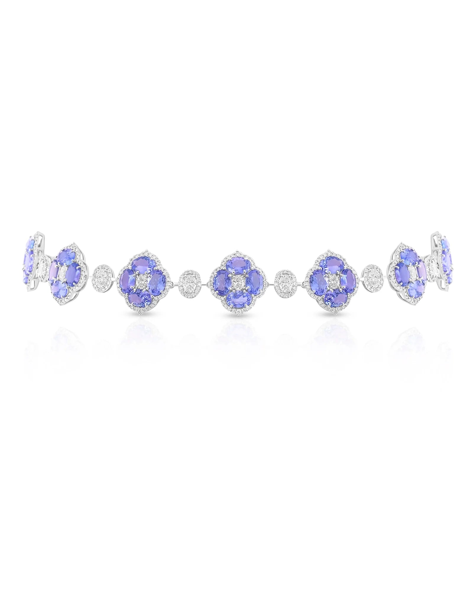 Calliope Tanzanite Necklace | AMARIS JEWELS | Fine Jewelry 