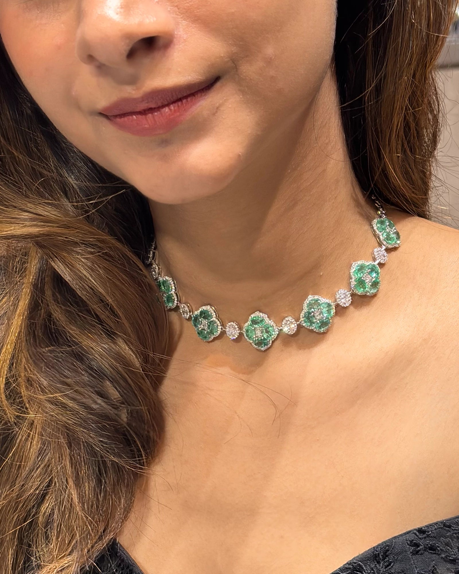 Calliope's Emerald Necklace | AMARIS JEWELS | Fine Jewelry 