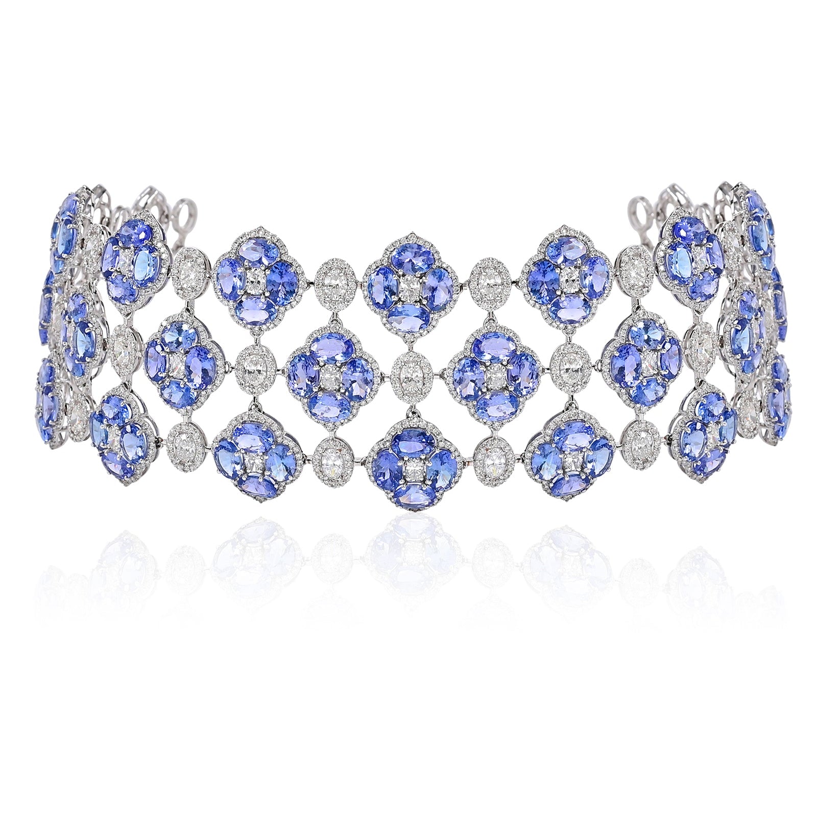 Calliope's Tanzanite Choker | AMARIS JEWELS | Fine Jewelry 