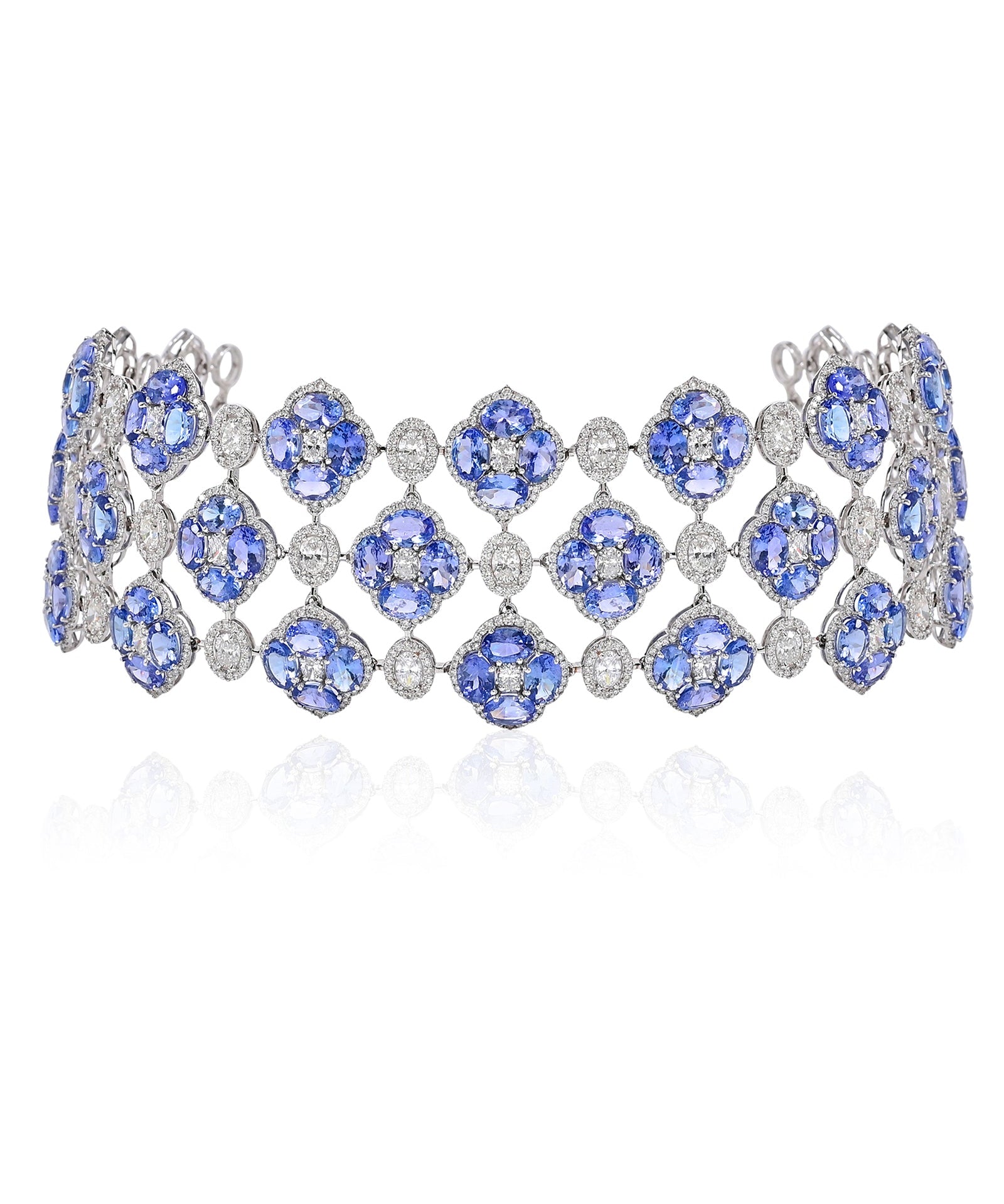 Calliope's Tanzanite Choker | AMARIS JEWELS | Fine Jewelry 
