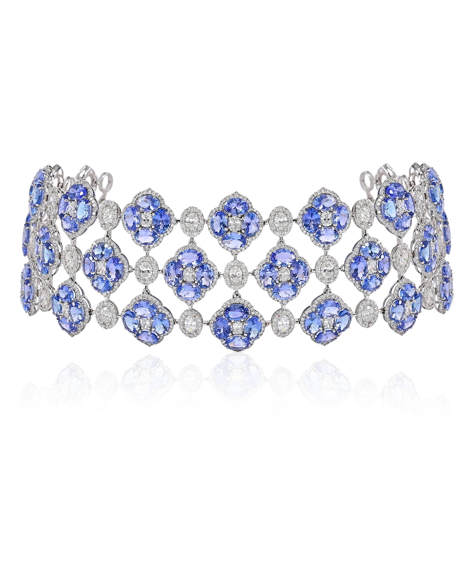 Calliope's Tanzanite Choker | AMARIS JEWELS | Fine Jewelry 