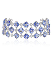 Calliope's Tanzanite Choker | AMARIS JEWELS | Fine Jewelry 