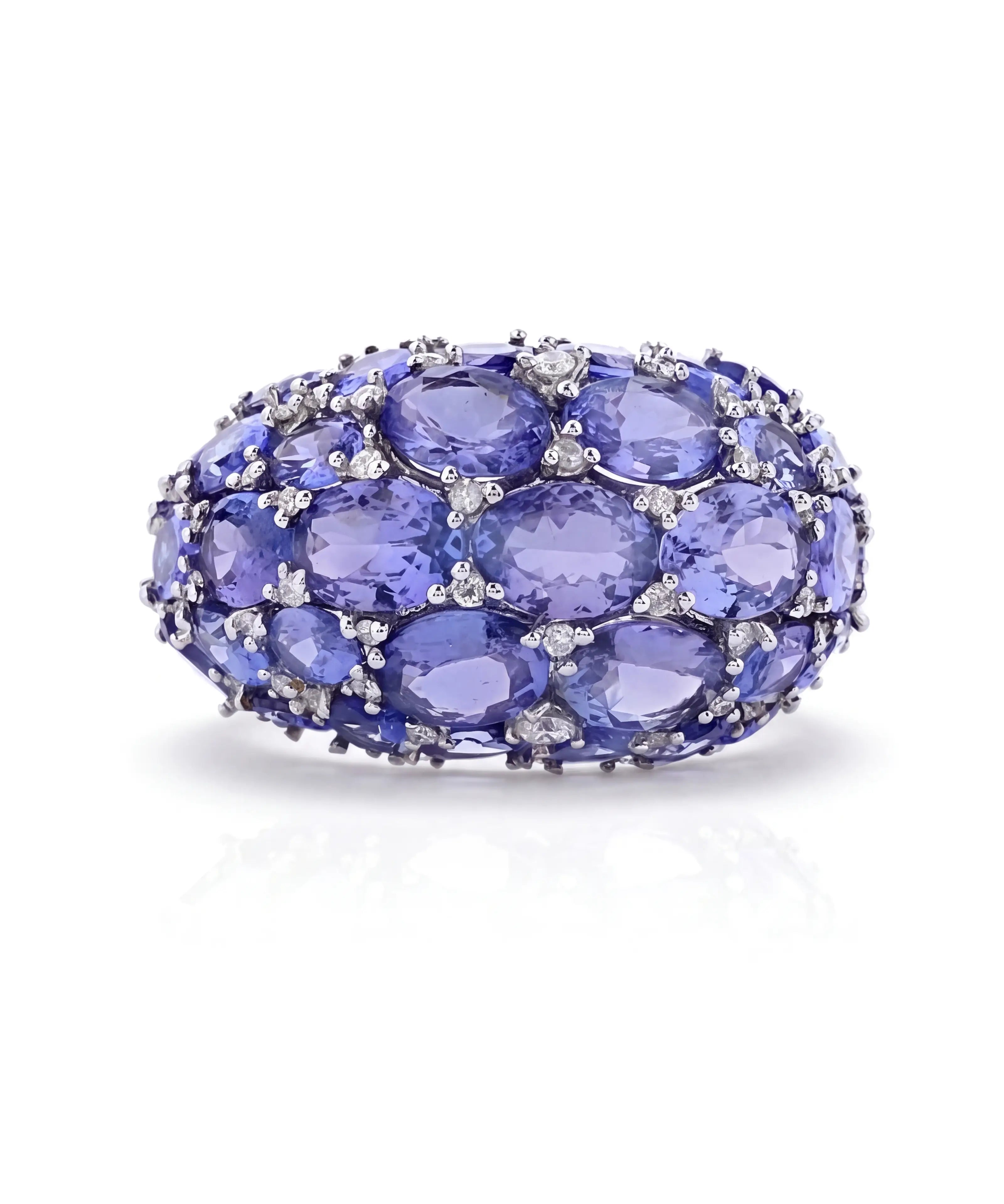 Candy Crush Ring (Blue sapphire) | AMARIS JEWELS | Fine Jewelry