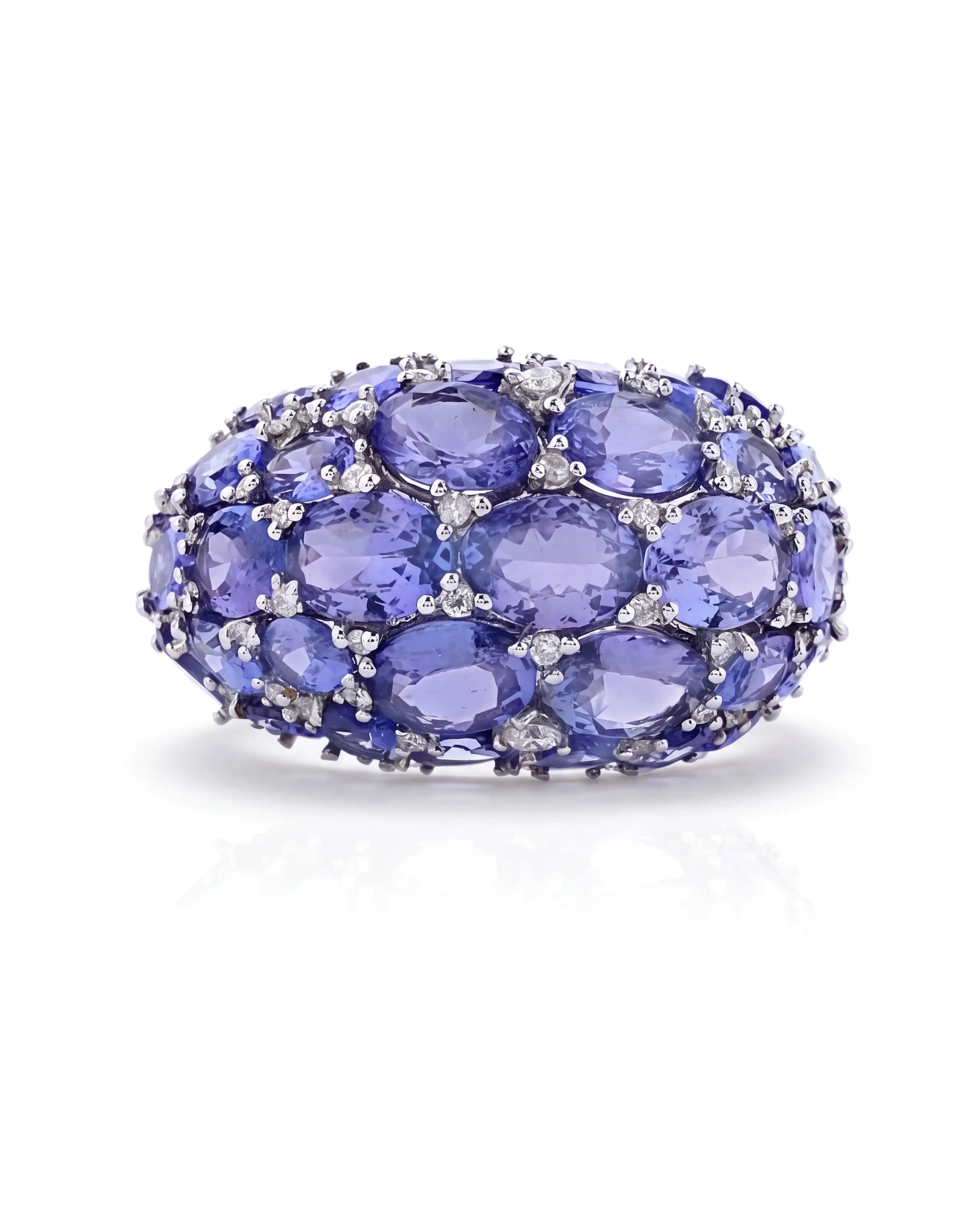 Candy Crush Ring (Blue sapphire) | AMARIS JEWELS | Fine Jewelry