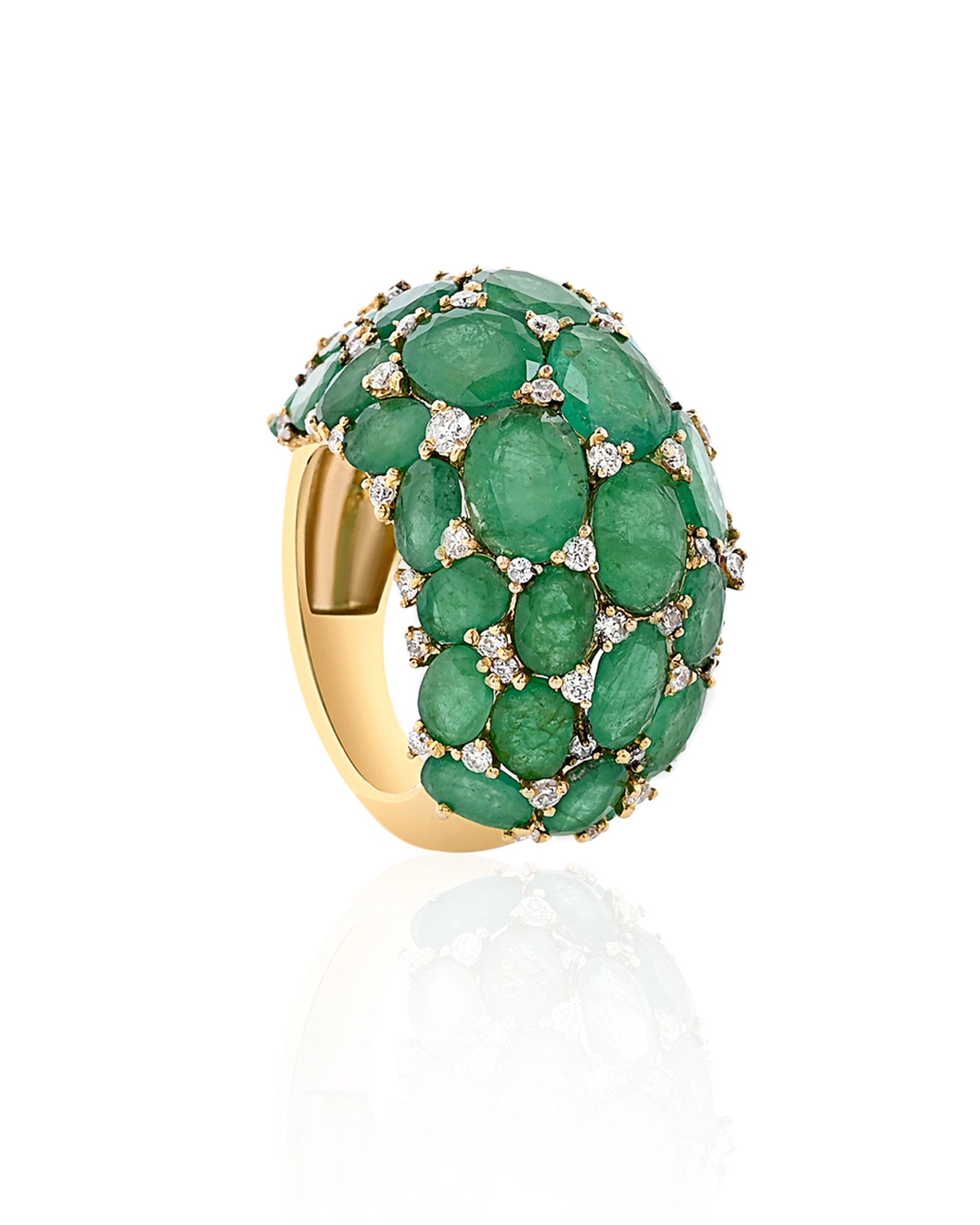 Candy Crush Ring (Emerald) | AMARIS JEWELS | Fine Jewelry 