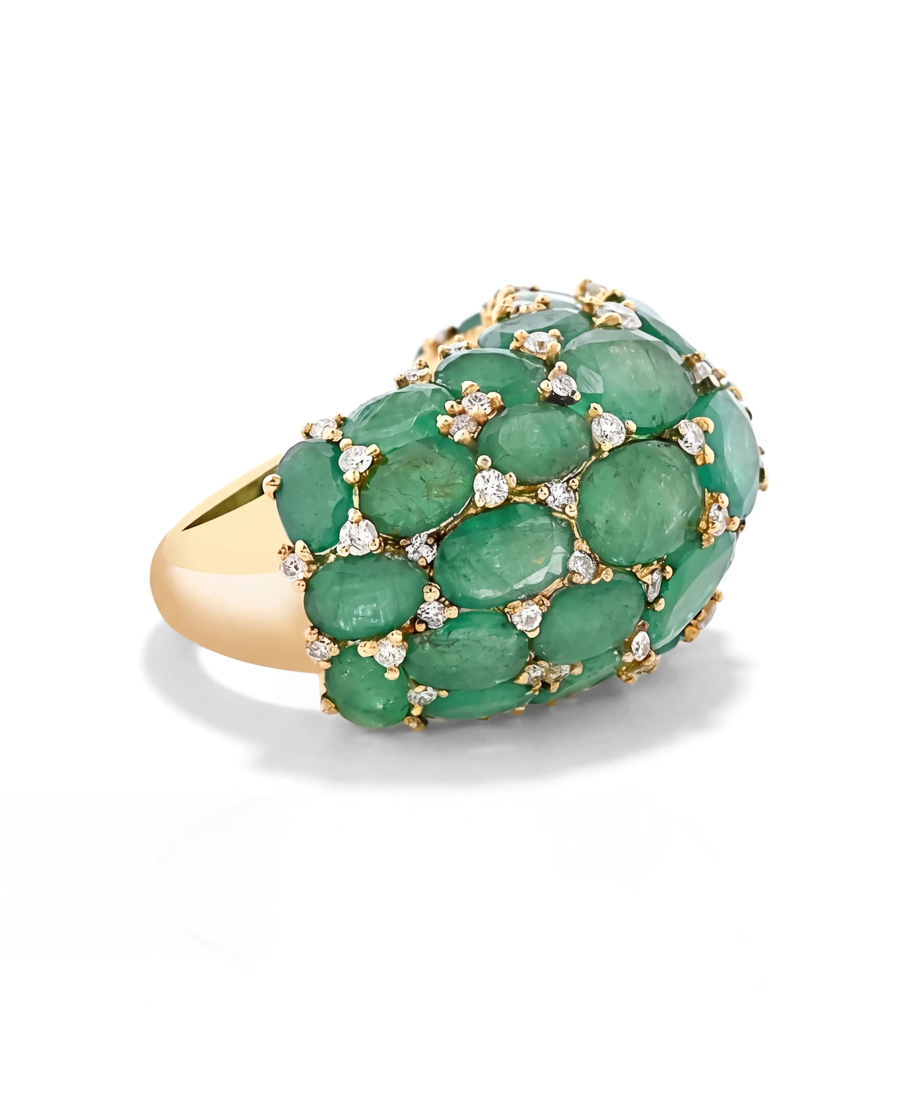 Candy Crush Ring (Emerald) | AMARIS JEWELS | Fine Jewelry