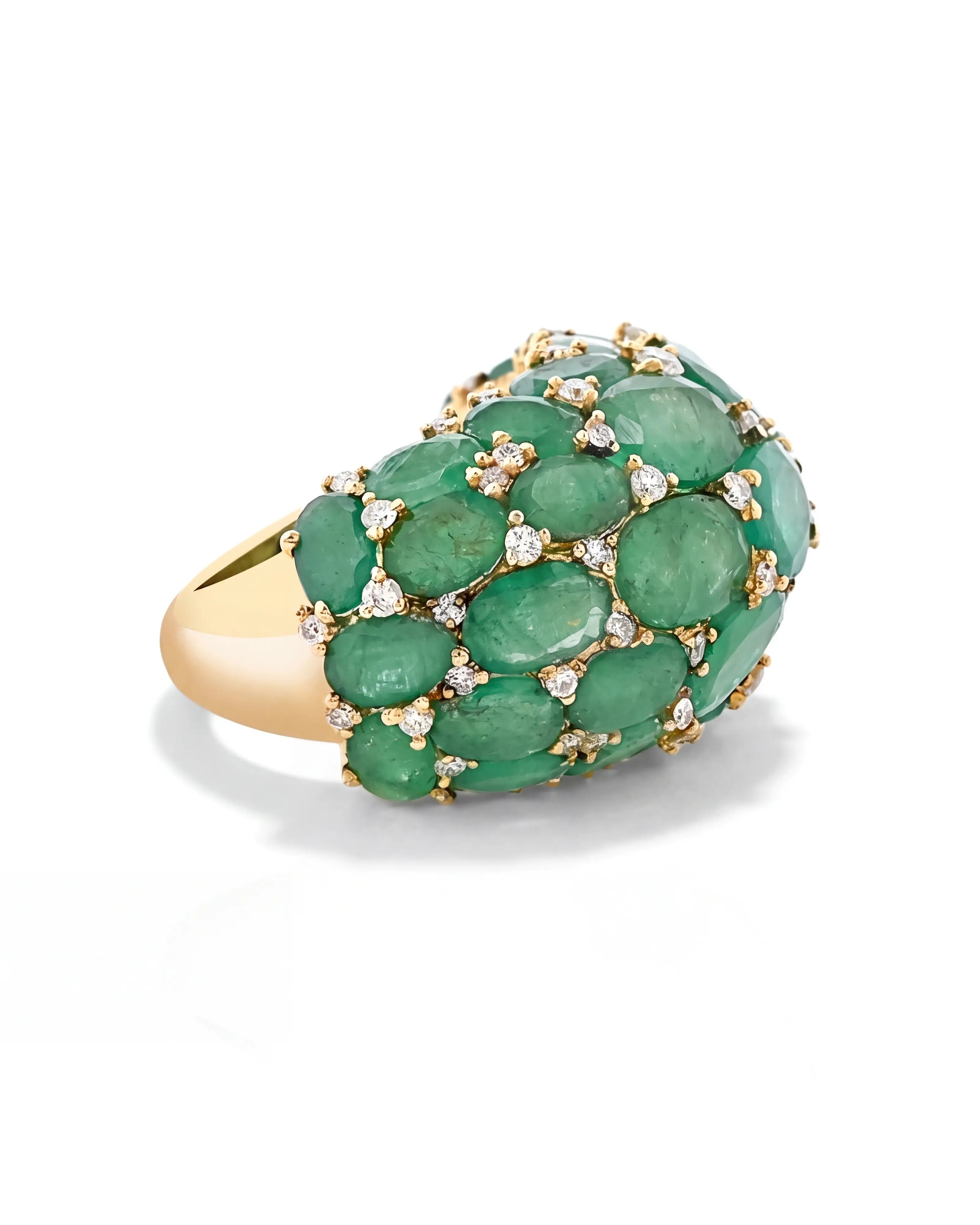 Candy Crush Ring (Emerald) | AMARIS JEWELS | Fine Jewelry