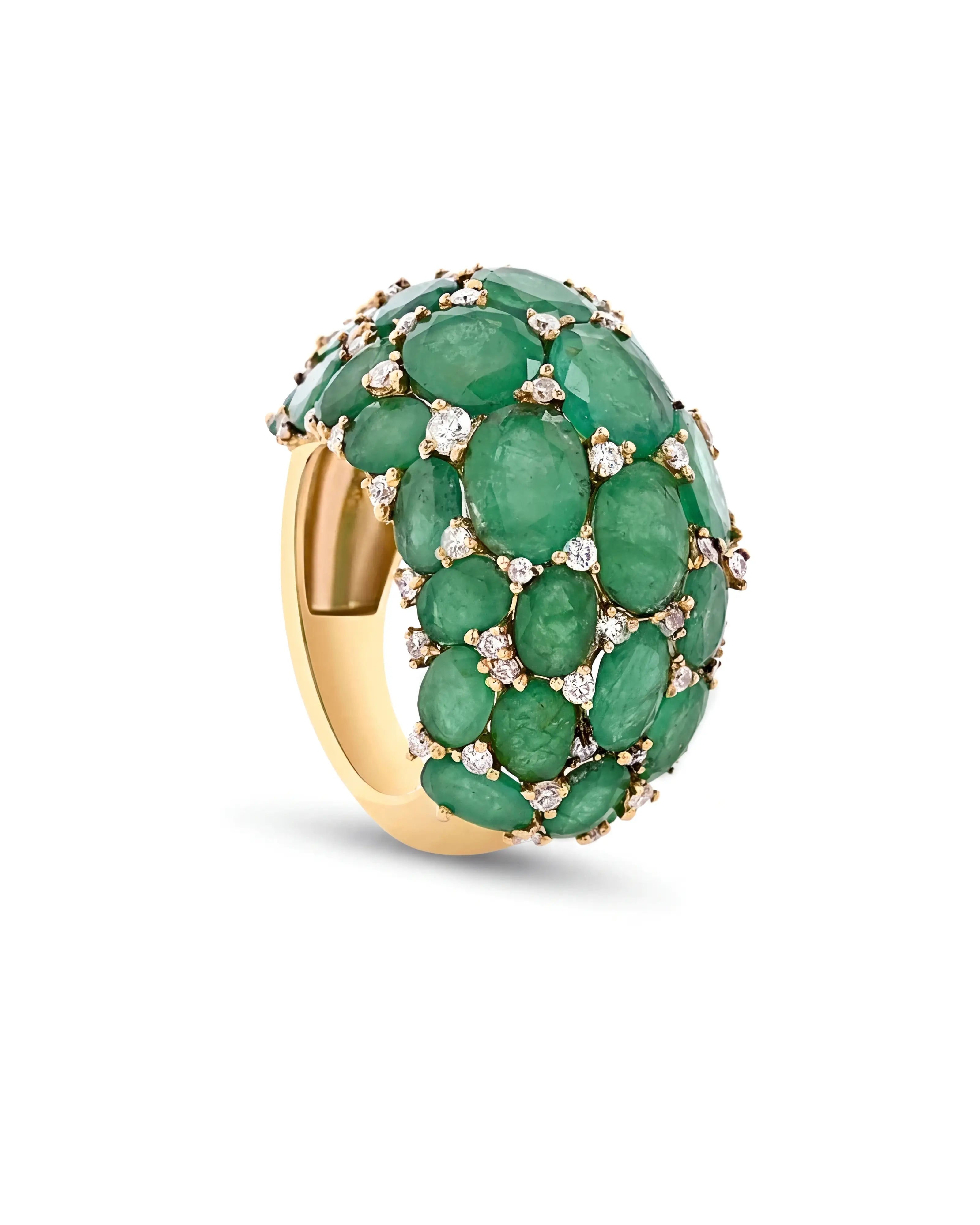 Candy Crush Ring (Emerald) | AMARIS JEWELS | Fine Jewelry
