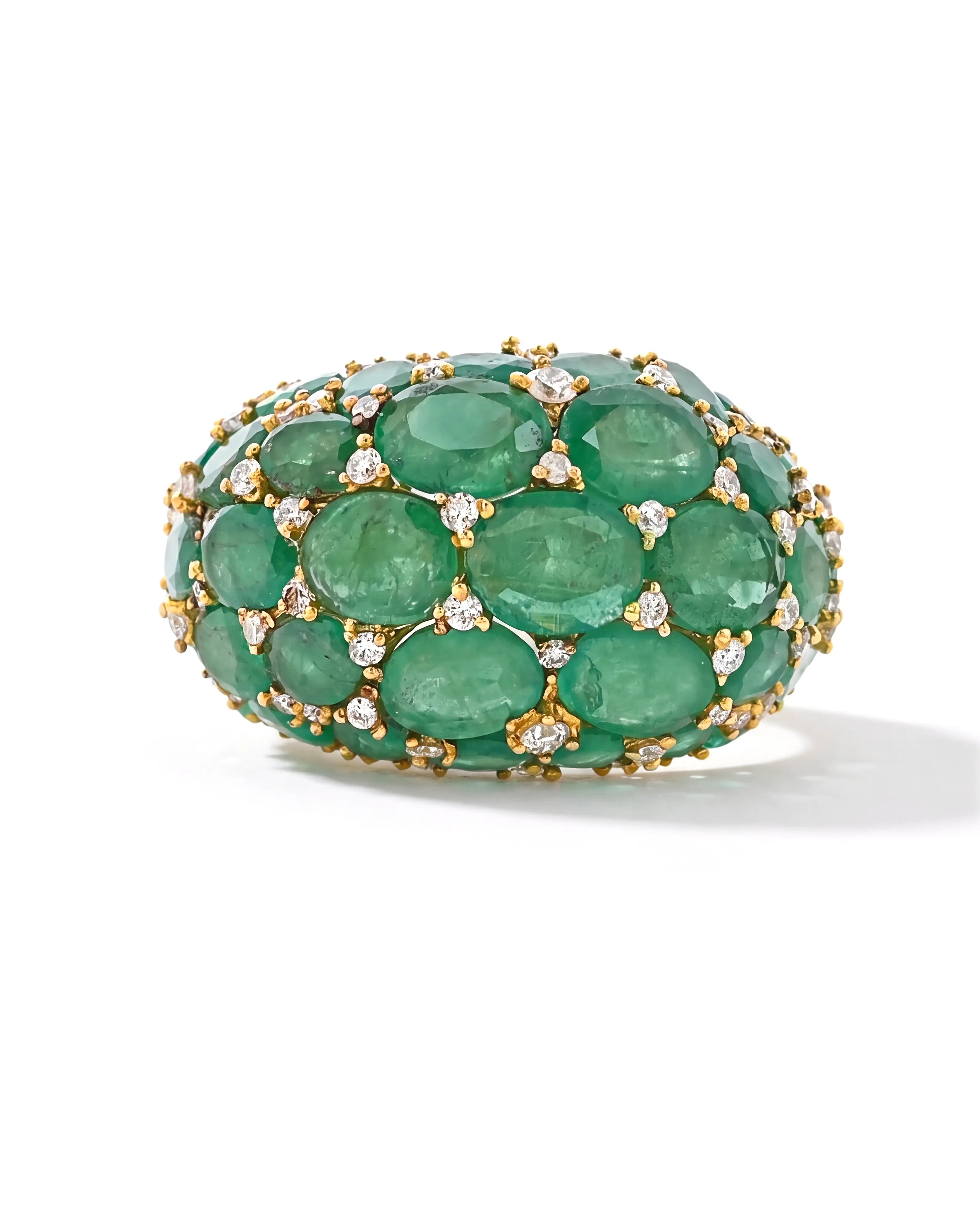 Candy Crush Ring (Emerald) | AMARIS JEWELS | Fine Jewelry