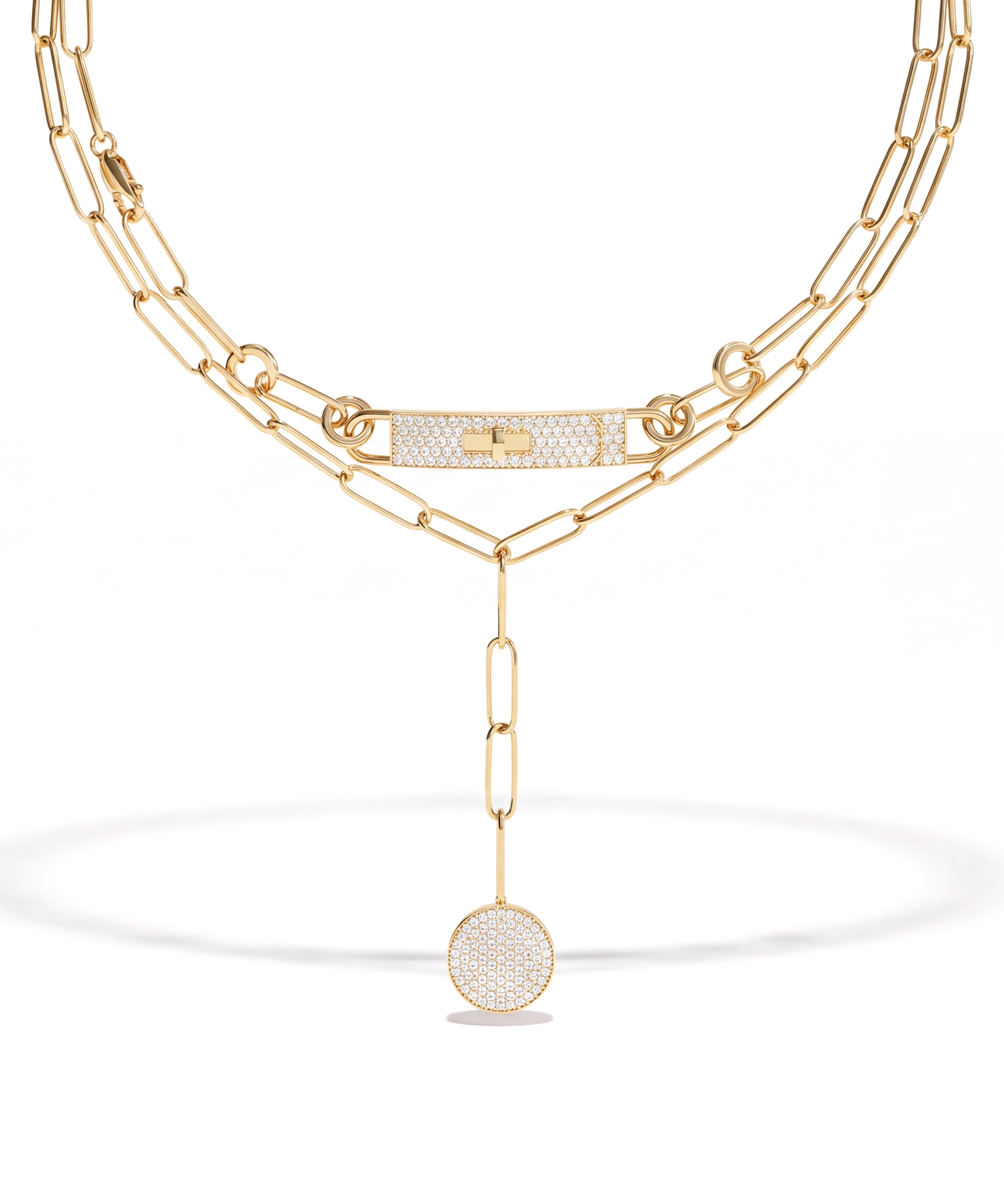 Cascade Gold Necklace | AMARIS JEWELS | Fine Jewelry