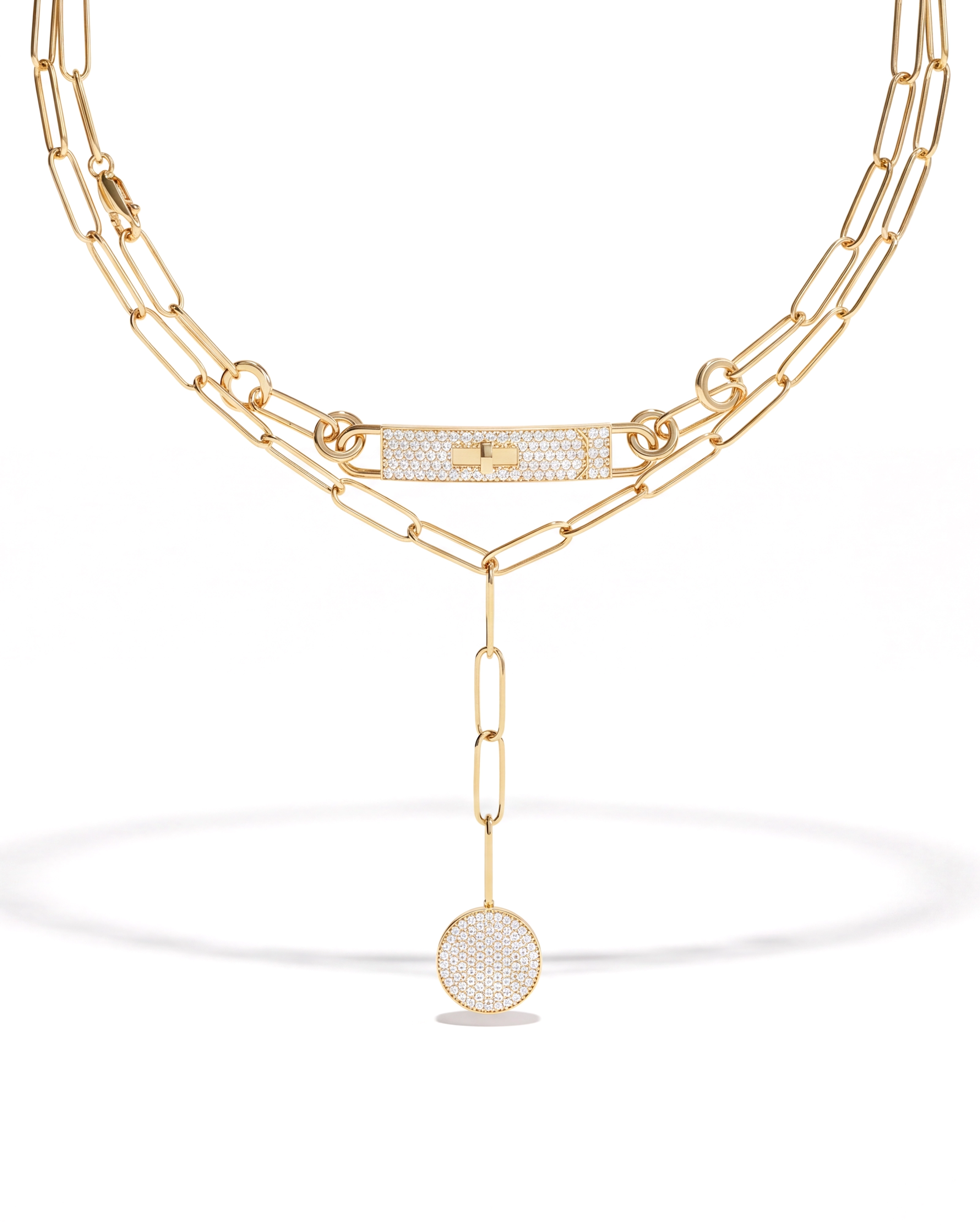 Cascade Gold Necklace | AMARIS JEWELS | Fine Jewelry
