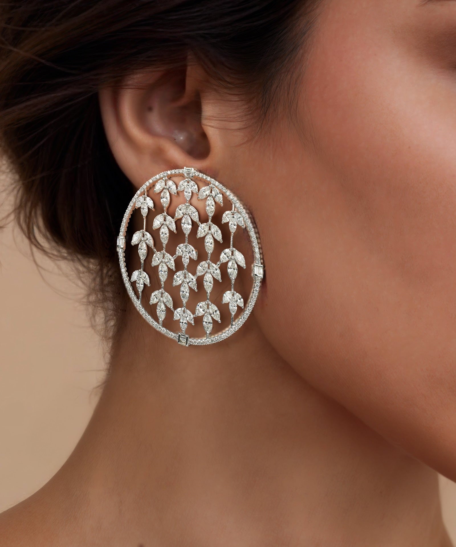 Celestia Loop Earrings | AMARIS JEWELS | Fine Jewelry 