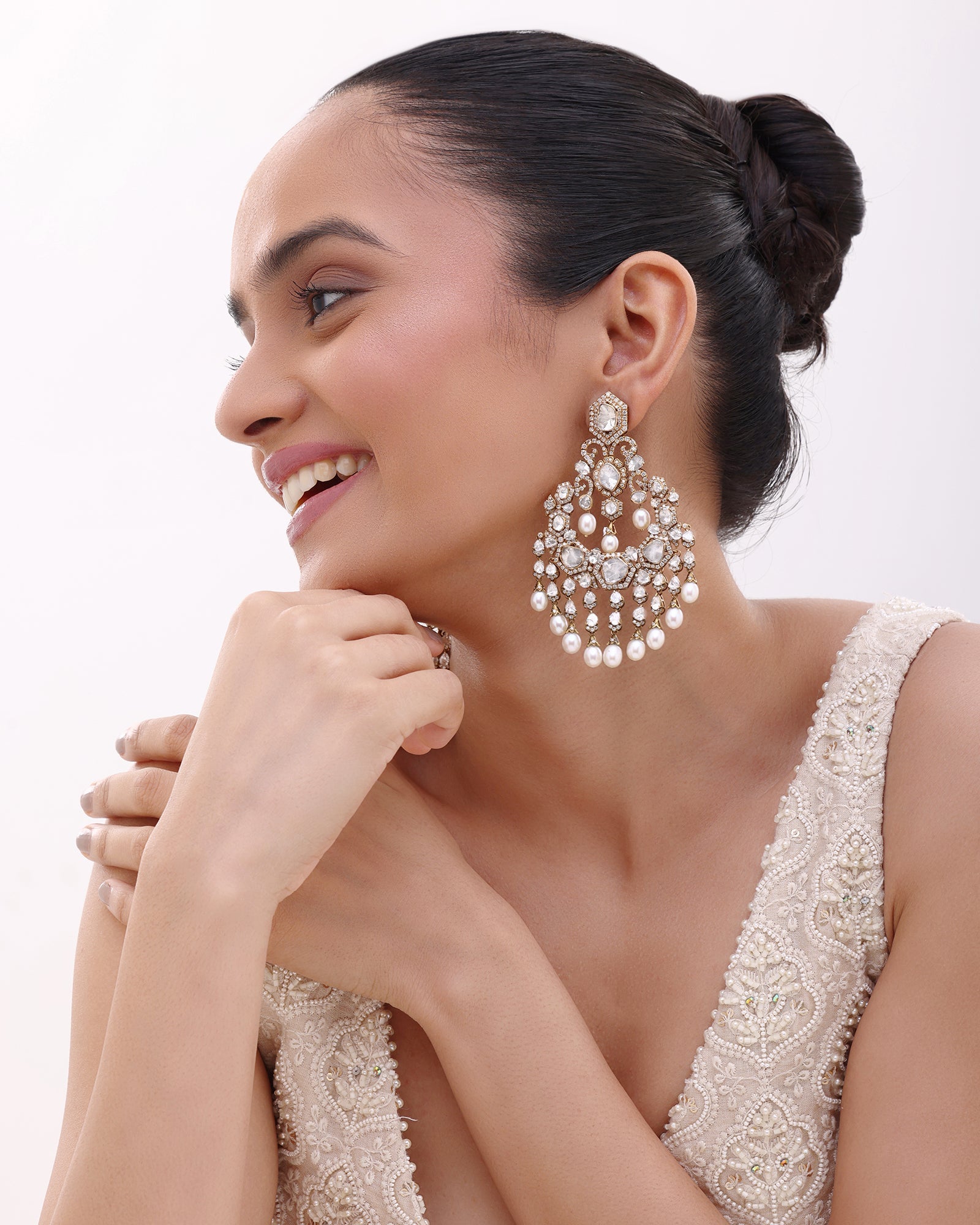 Chaandni Raatein Chandbalis | AMARIS JEWELS | Fine Jewelry 